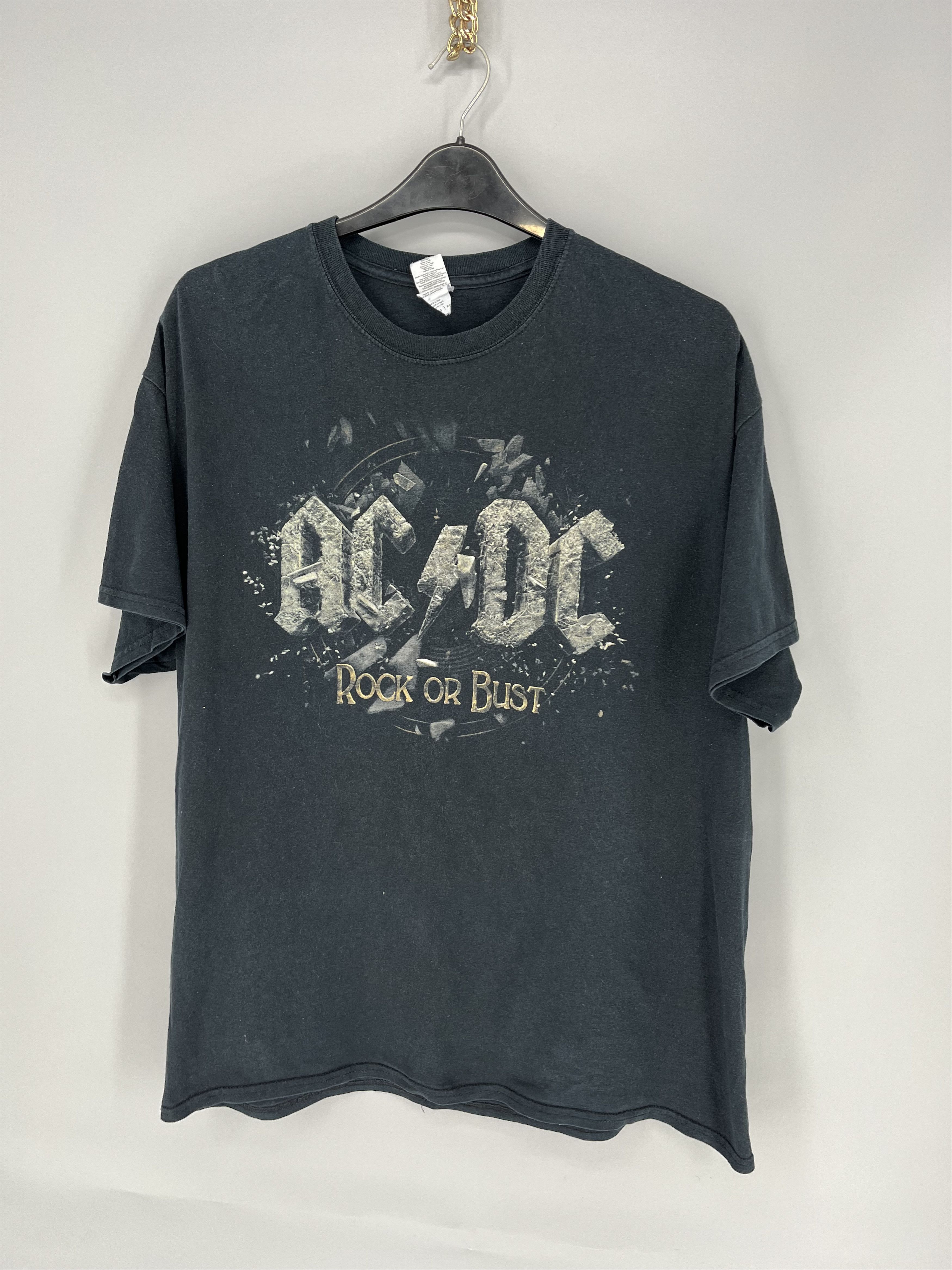 AC/DC ACDC Rock or Bust Heavy Metal Rock T-Shirt Like Size US XL / EU 56 / 4 - 3 Thumbnail