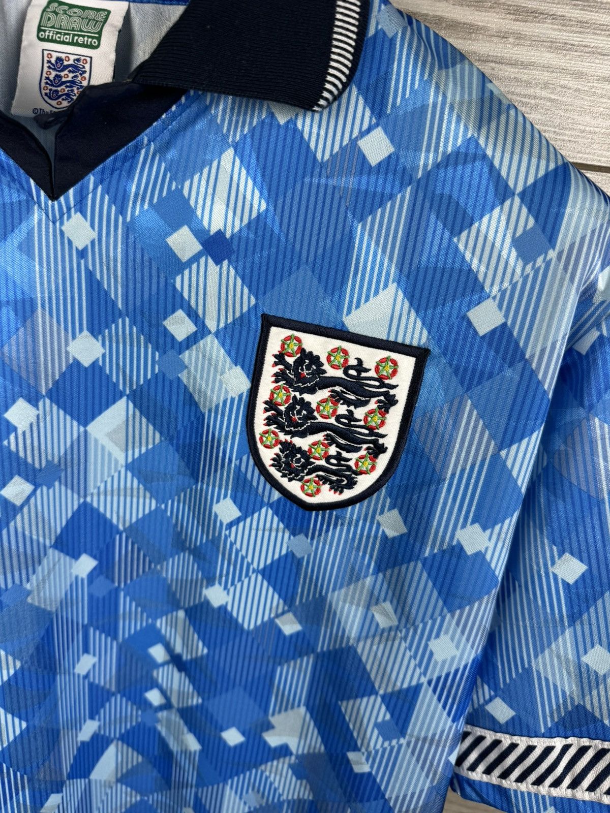 Other Score Draw England Home Shirt Soccer Jersey size S Size US S / EU 44-46 / 1 - 6 Thumbnail