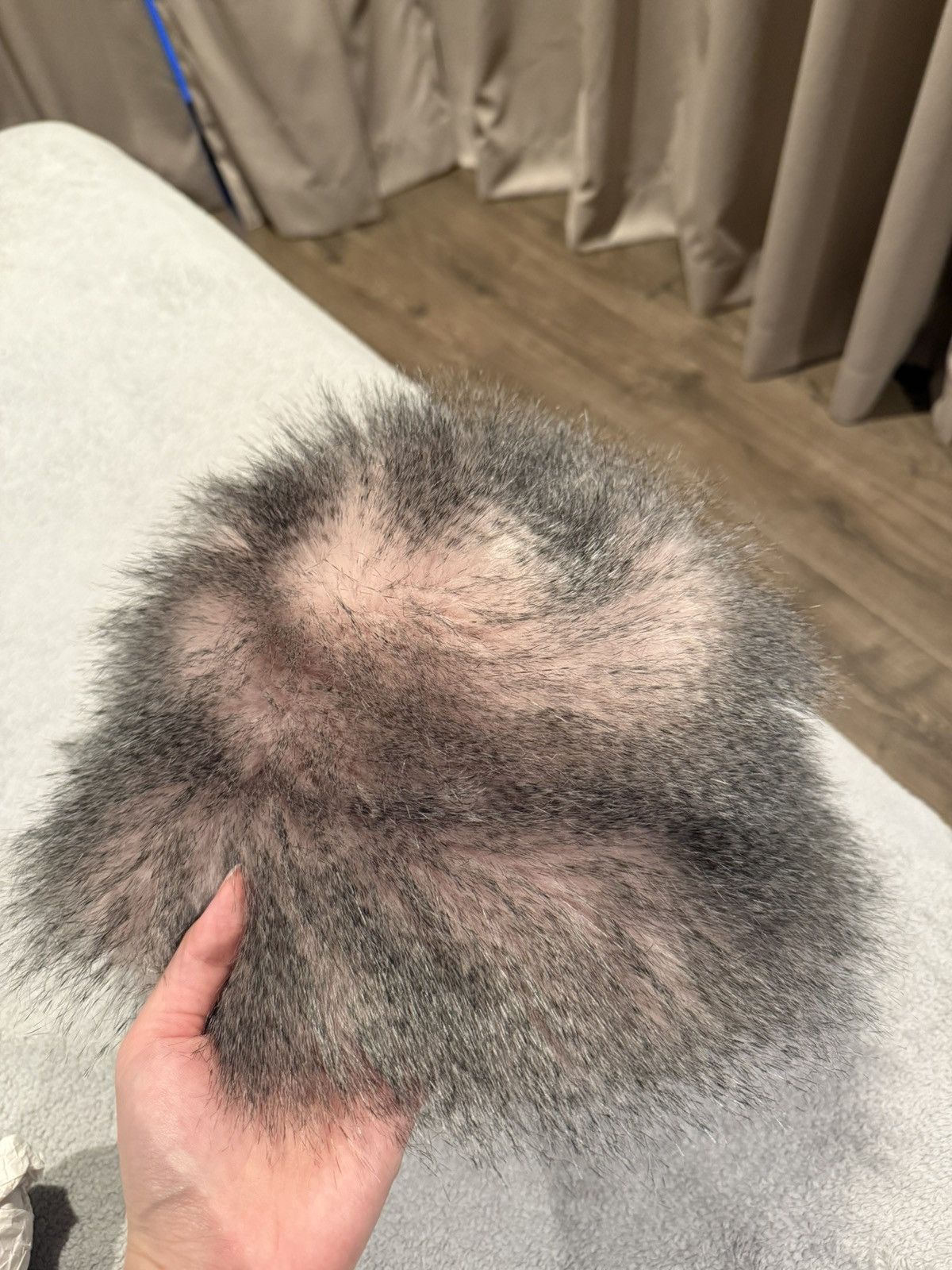 Prada Prada Re-Nylon Faux Fur Trim Bucket Hat Size ONE SIZE - 7 Thumbnail