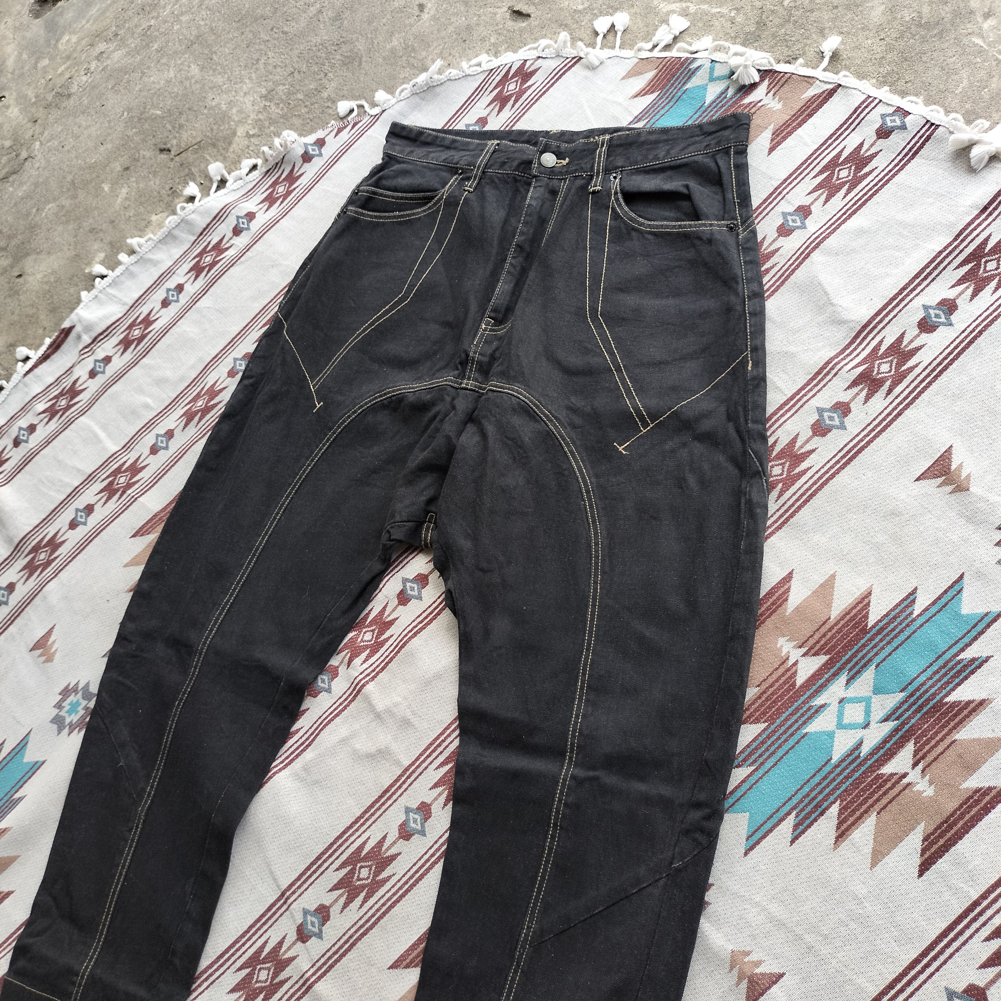 PPFM PPFM printed inner leg curve pants Size US 32 / EU 48 - 7 Thumbnail