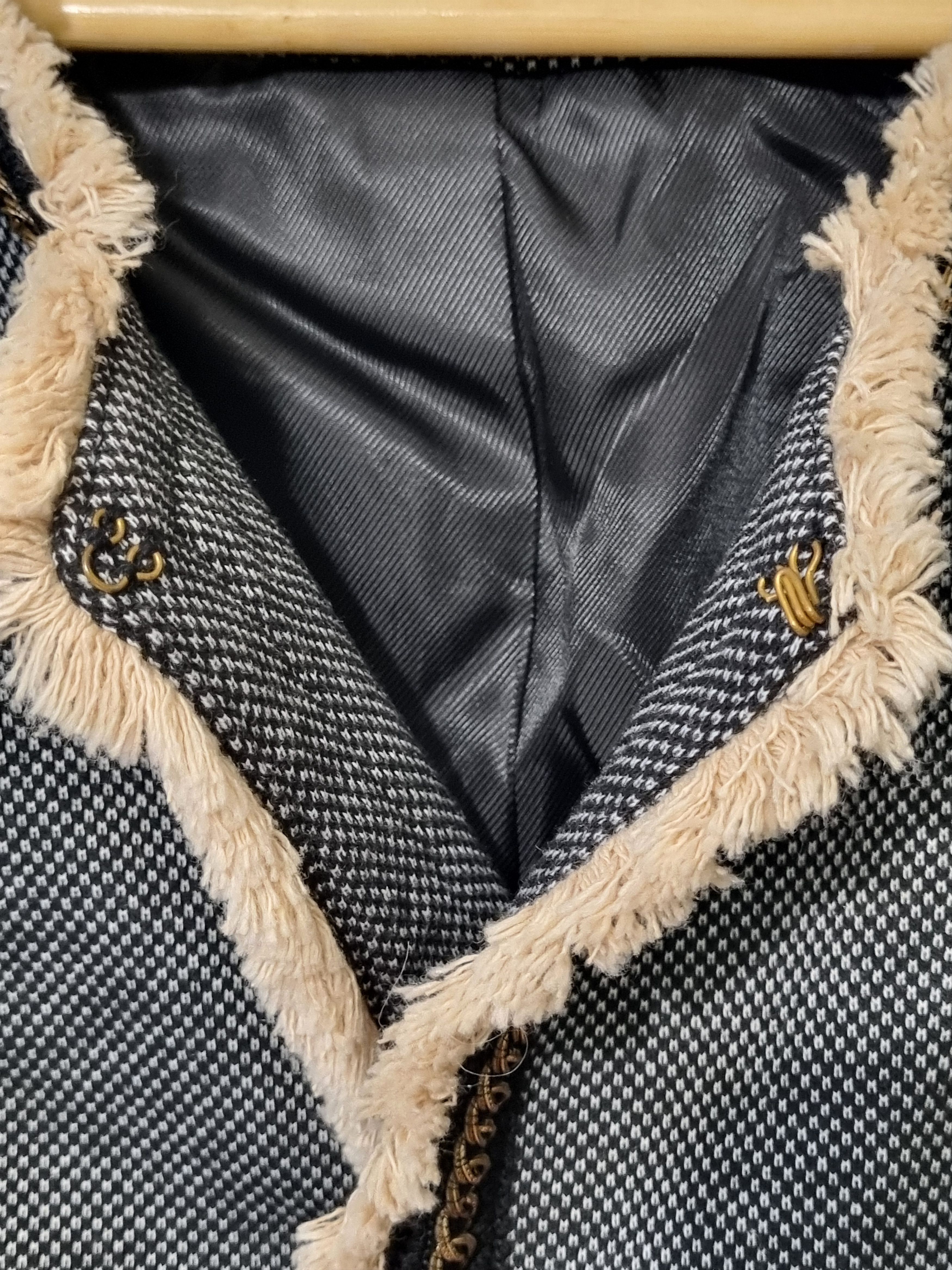 Morgan De Toi Morgan De Toi Chain Trim Blazer Jacket Chanel Style Size XS / US 0-2 / IT 36-38 - 5 Thumbnail