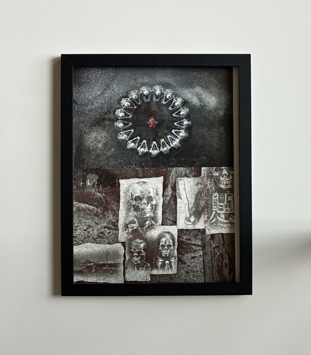 Chrome Hearts Chrome Hearts skulls photo Poster framed 9x11 Size ONE SIZE - 1 Thumbnail