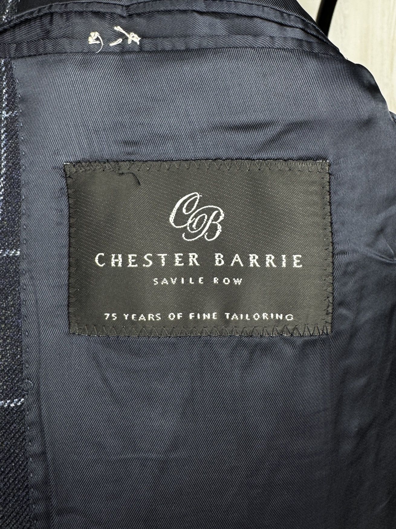 Chester Barrie Chester Barrie Savile Row Wool Silk Linen unlined blazer Size 44R - 15 Thumbnail