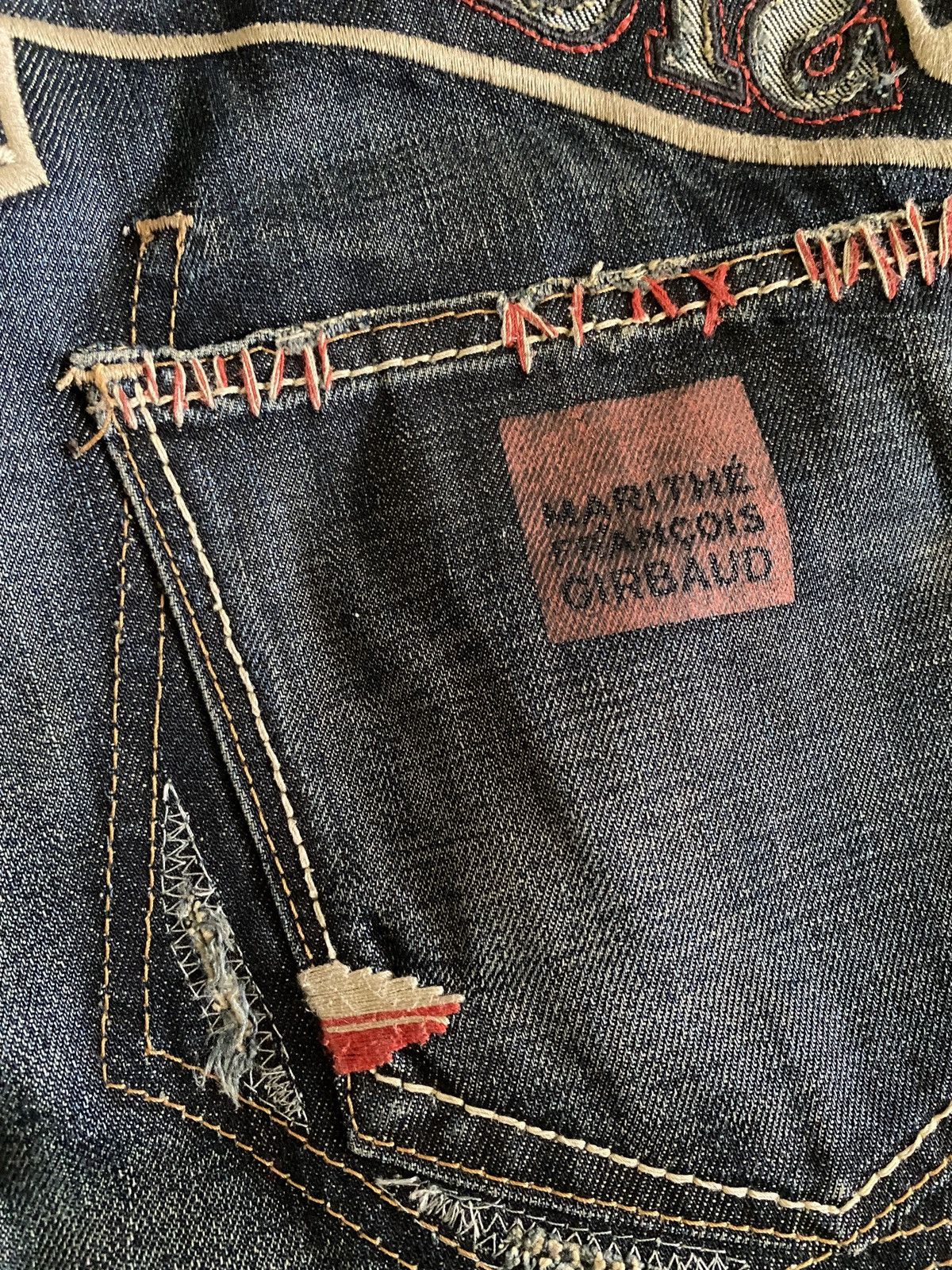 Japanese Brand Marithe Francois Girbaud Native Design Denim Size US 33 - 12 Thumbnail