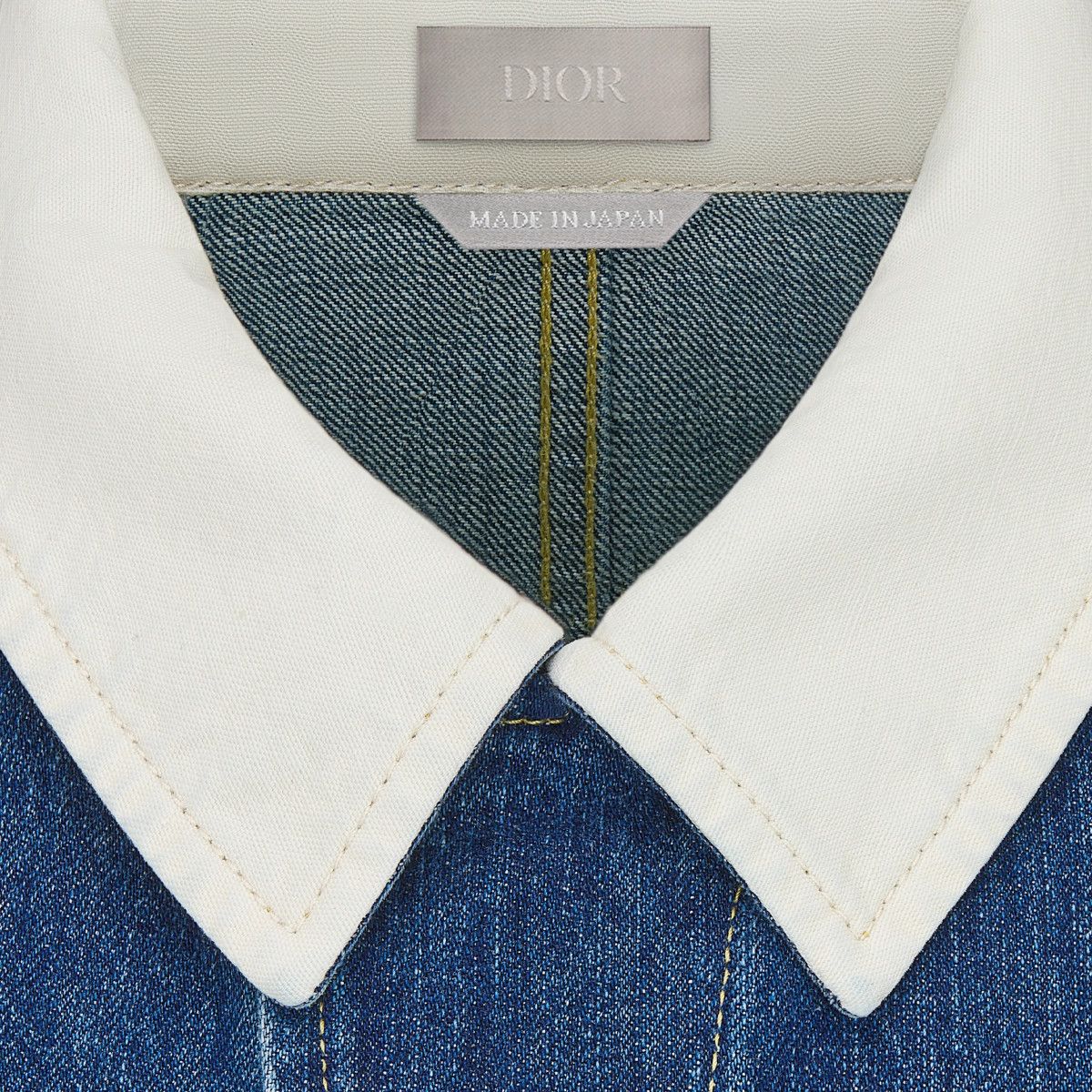 Dior o1bcso1str0226 Couture Safari Jacket in Blue Size US L / EU 52-54 / 3 - 3 Thumbnail