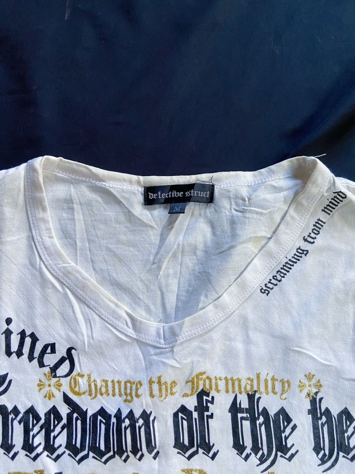 Japanese Brand DETECTIVE STRUCT POEM LONG SLEEVE Size US S / EU 44-46 / 1 - 6 Thumbnail