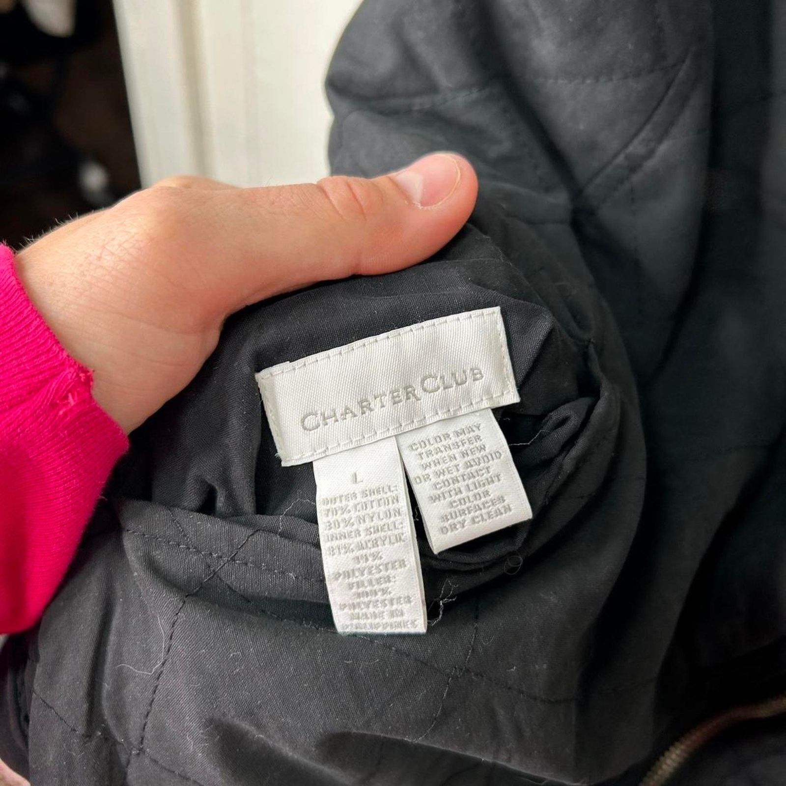 Other Vintage Y2K Fur Lined Black Zip-Up Winter Vest Large Size L / US 10 / IT 46 - 7 Thumbnail