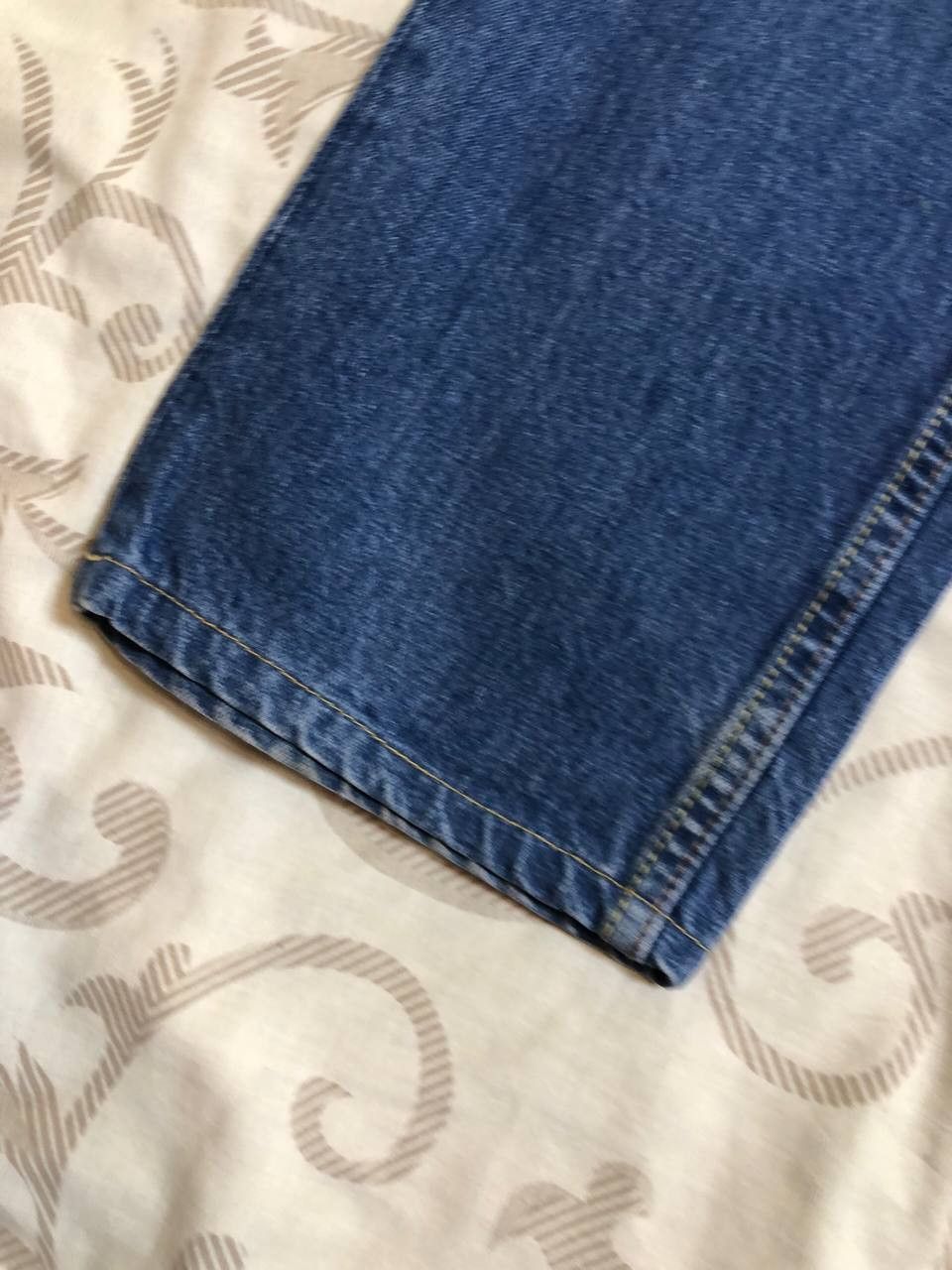 Levi's Vintage Levi’s 571 Straight Leg Jeans Classic Blue Denim Size US 32 / EU 48 - 2 Thumbnail