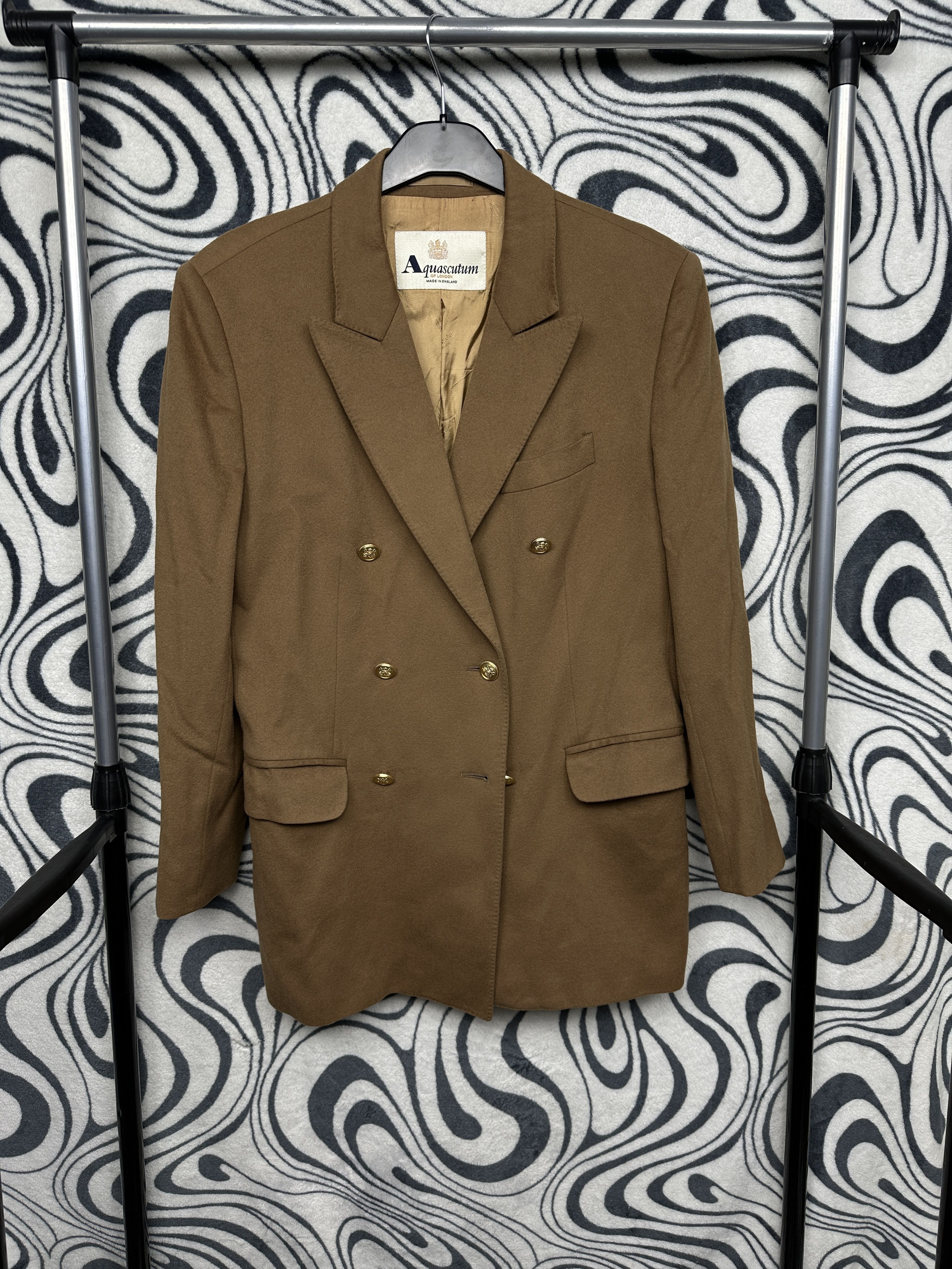 Aquascutum Aquascutum Vintage Womens Double Breasted Blazer Jacket Size M / US 6-8 / IT 42-44 - 1 Thumbnail