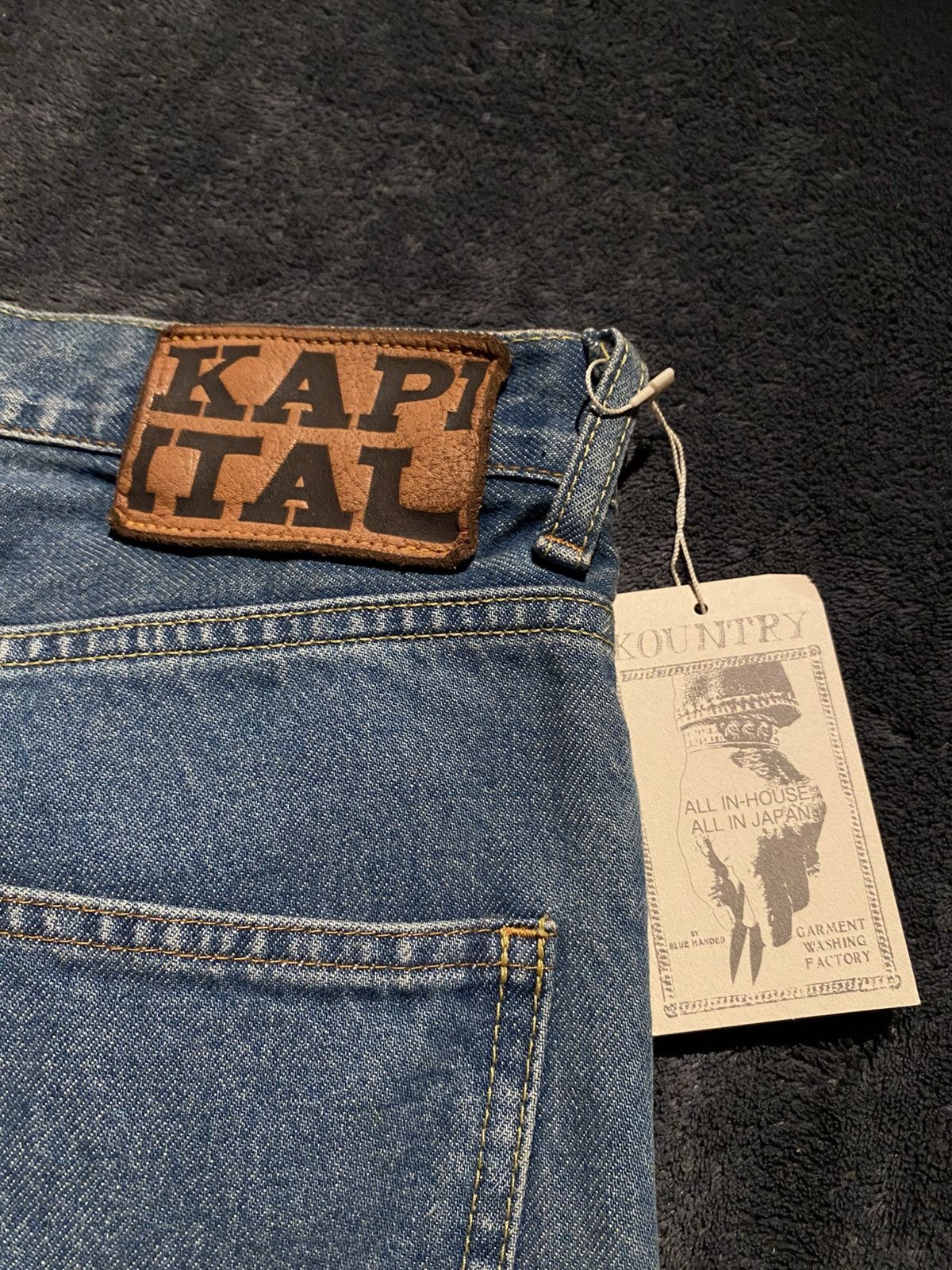 Kapital Kapital 14oz Denim 5P OKABELLBO Size US 36 / EU 52 - 4 Thumbnail