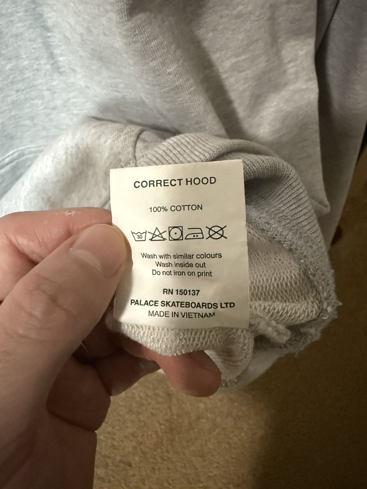 Palace Palace check hoodie Size US L / EU 52-54 / 3 - 5 Thumbnail