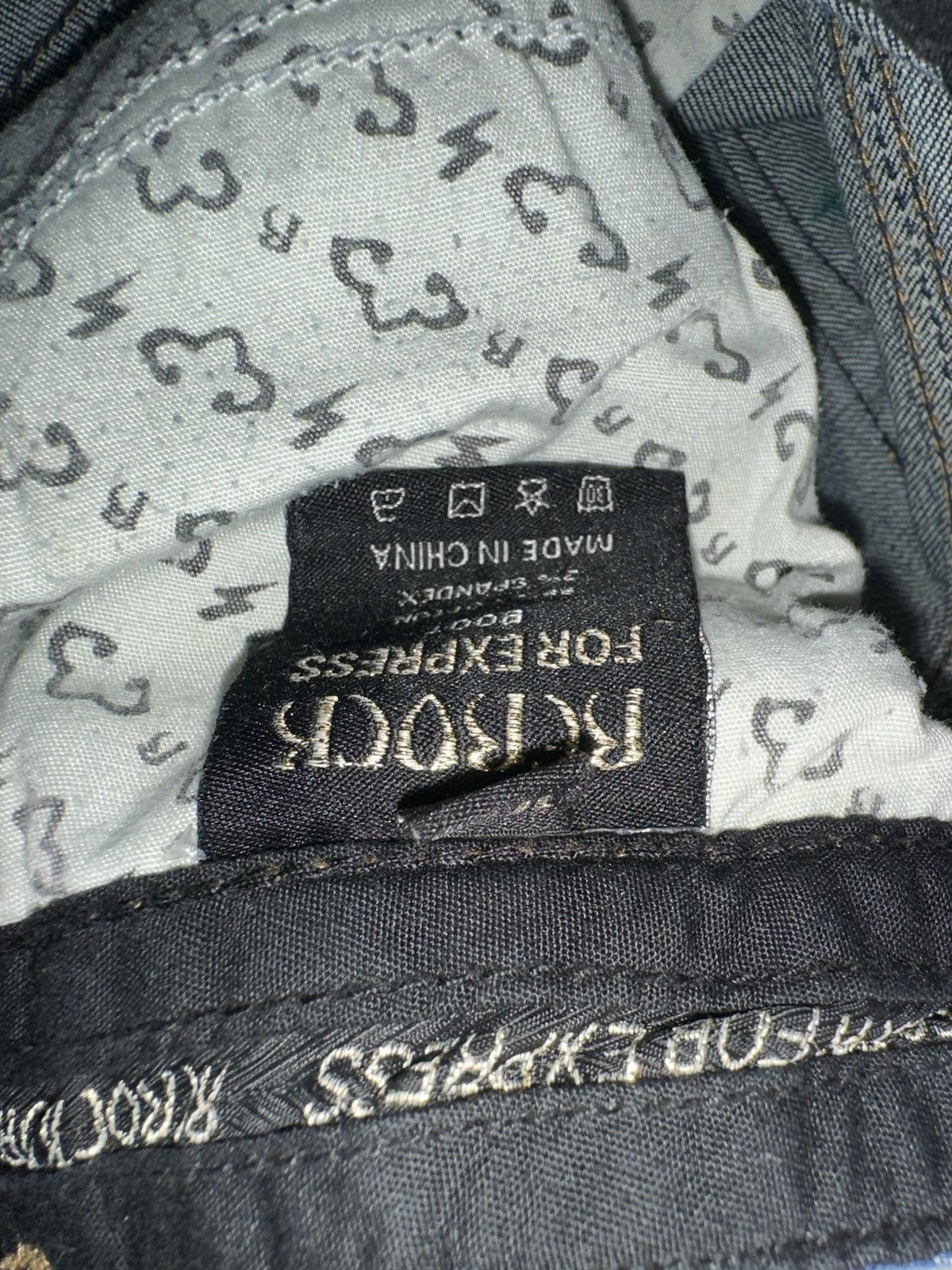 Express Y2K exclusive Rerock by express low rise bootcut jeans Size 32" / US 10 / IT 46 - 6 Thumbnail