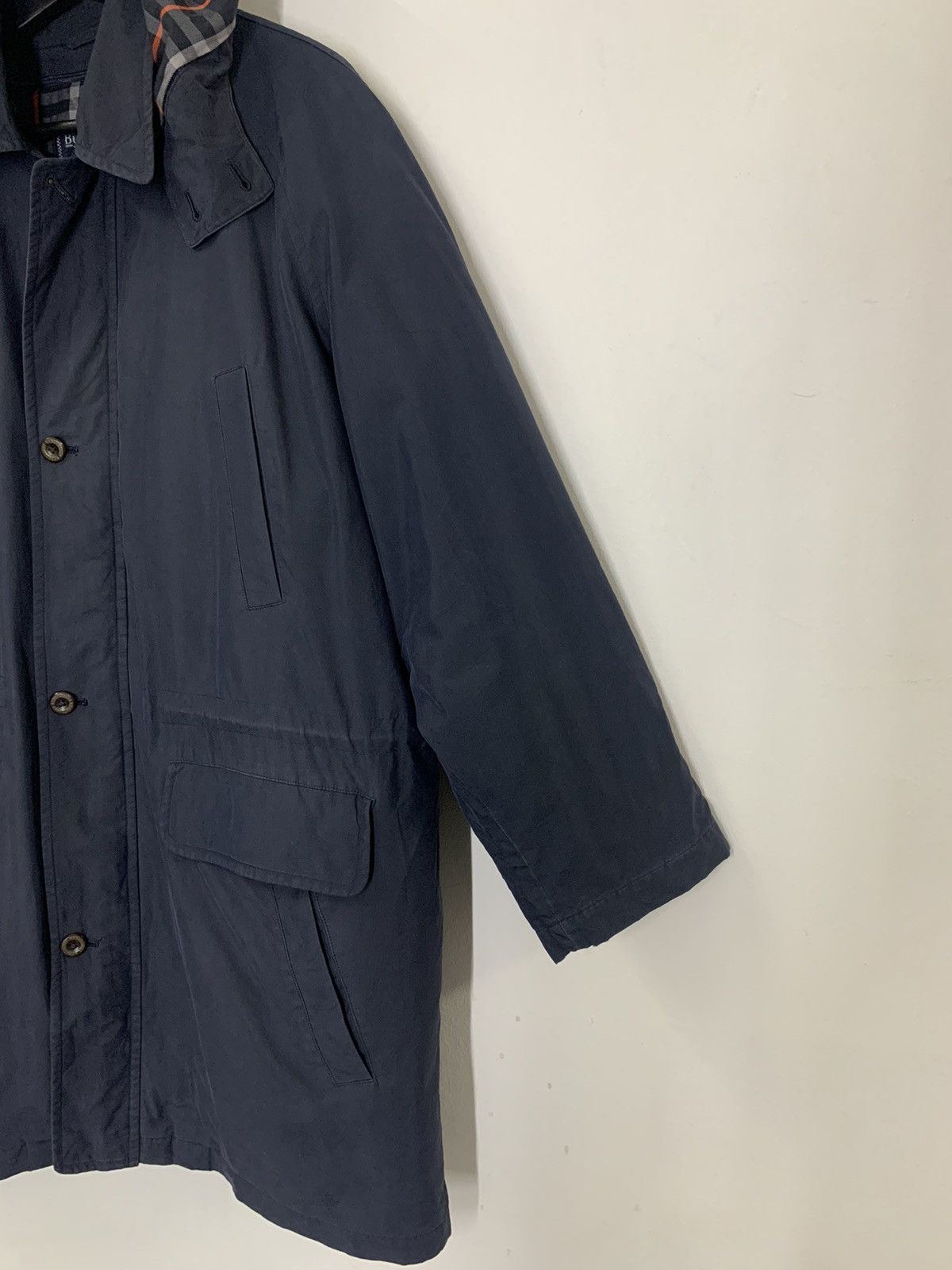 Burberry × Burberry Prorsum Vintage BURBERRY Beat Check Hoodie Parka Size US XL / EU 56 / 4 - 4 Thumbnail
