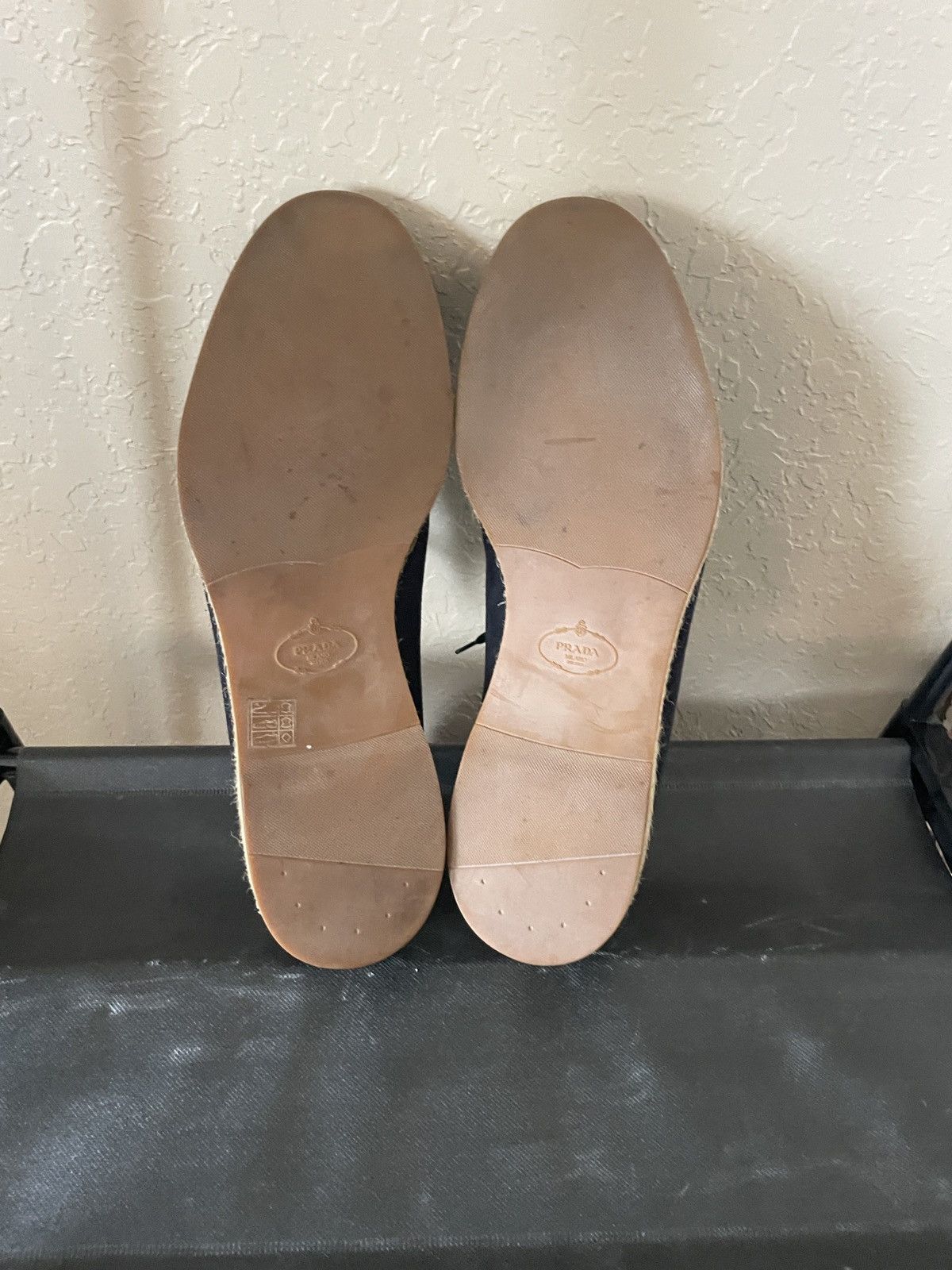 Prada Suede Derby’s w/espadrille soles Size US 13 / EU 46 - 9 Thumbnail