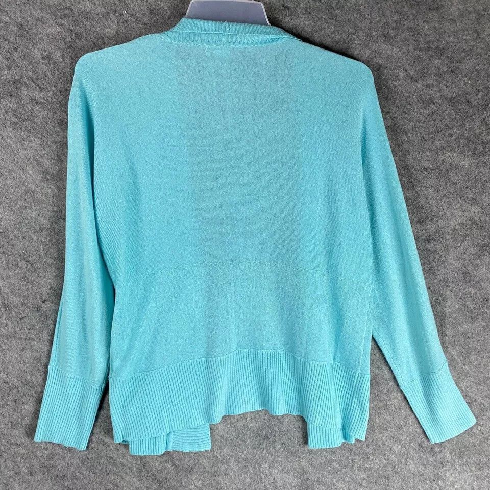 Other Liz Claiborne Cardigan Medium Women's Sweater Blue M Size M / US 6-8 / IT 42-44 - 7 Thumbnail