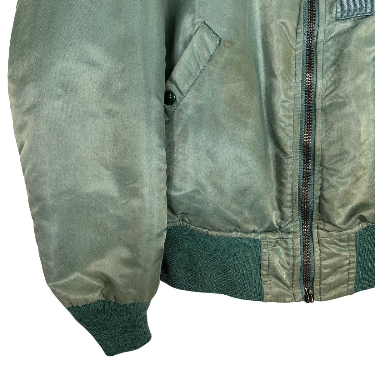 Schott 🔥 VINTAGE SCHOTT BROS MA-1 1949 REVERSIBLE BOMBER JACKET Size US S / EU 44-46 / 1 - 5 Thumbnail