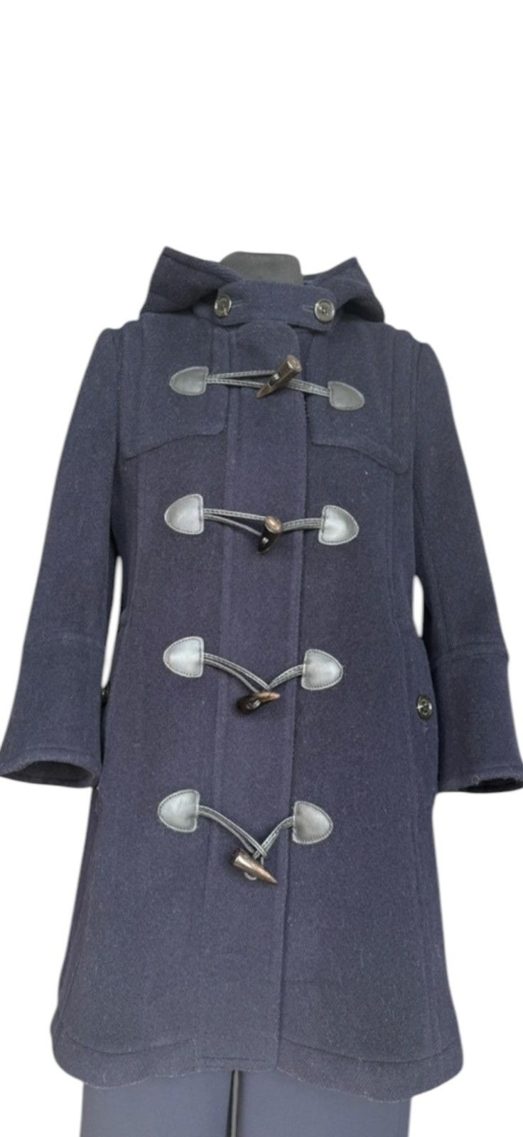 Burberry Coat Burberry Wool Size S / US 4 / IT 40 - 3 Thumbnail