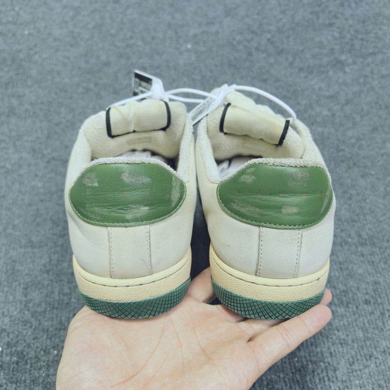 Gucci Gucci Screener Vintage Sneakers in Green and Beige - Size US 8 / EU 41 - 3 Thumbnail
