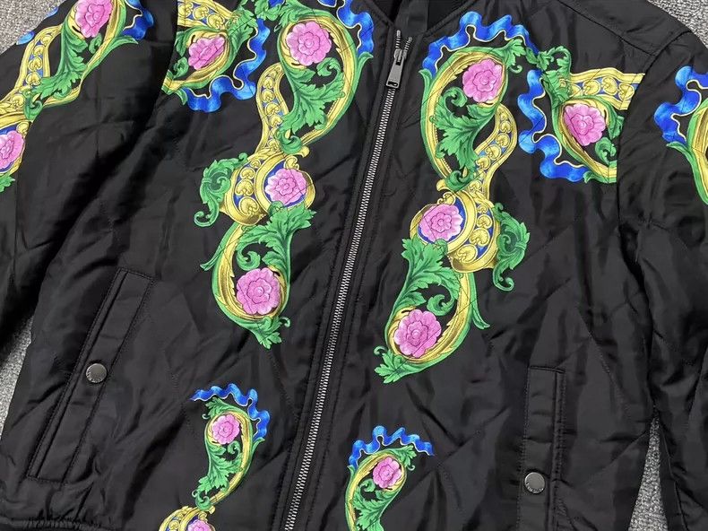 Versace Versace Mulberry silk padded jacket Size US M / EU 48-50 / 2 - 5 Thumbnail