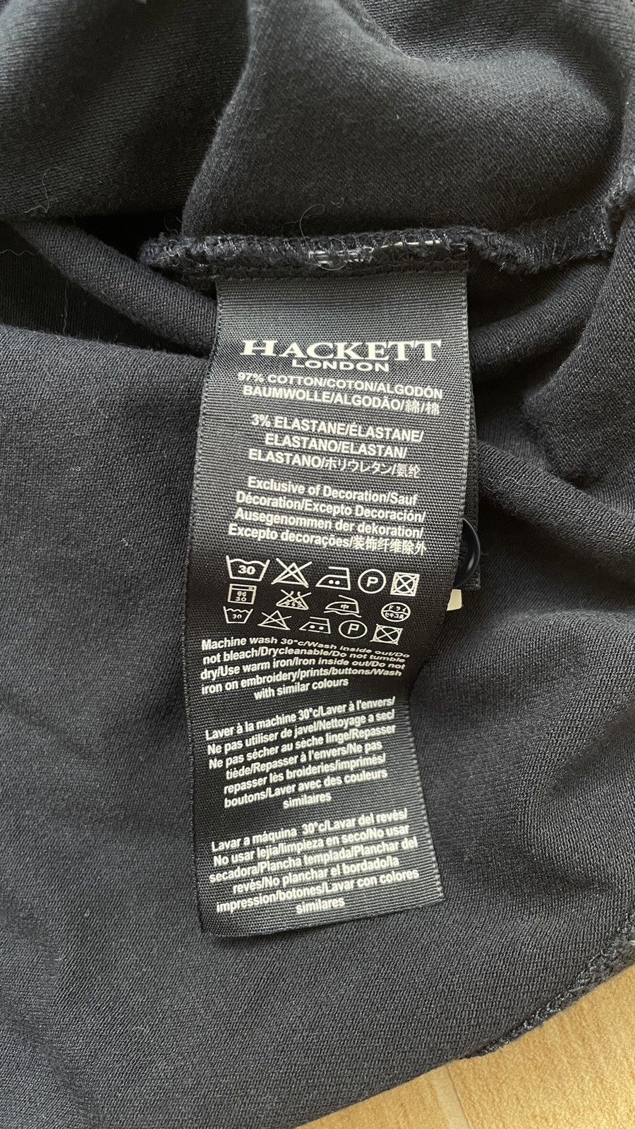 Hackett × Vintage Vintage Hackett GT Racing Aston Martin polo Size US M / EU 48-50 / 2 - 7 Thumbnail