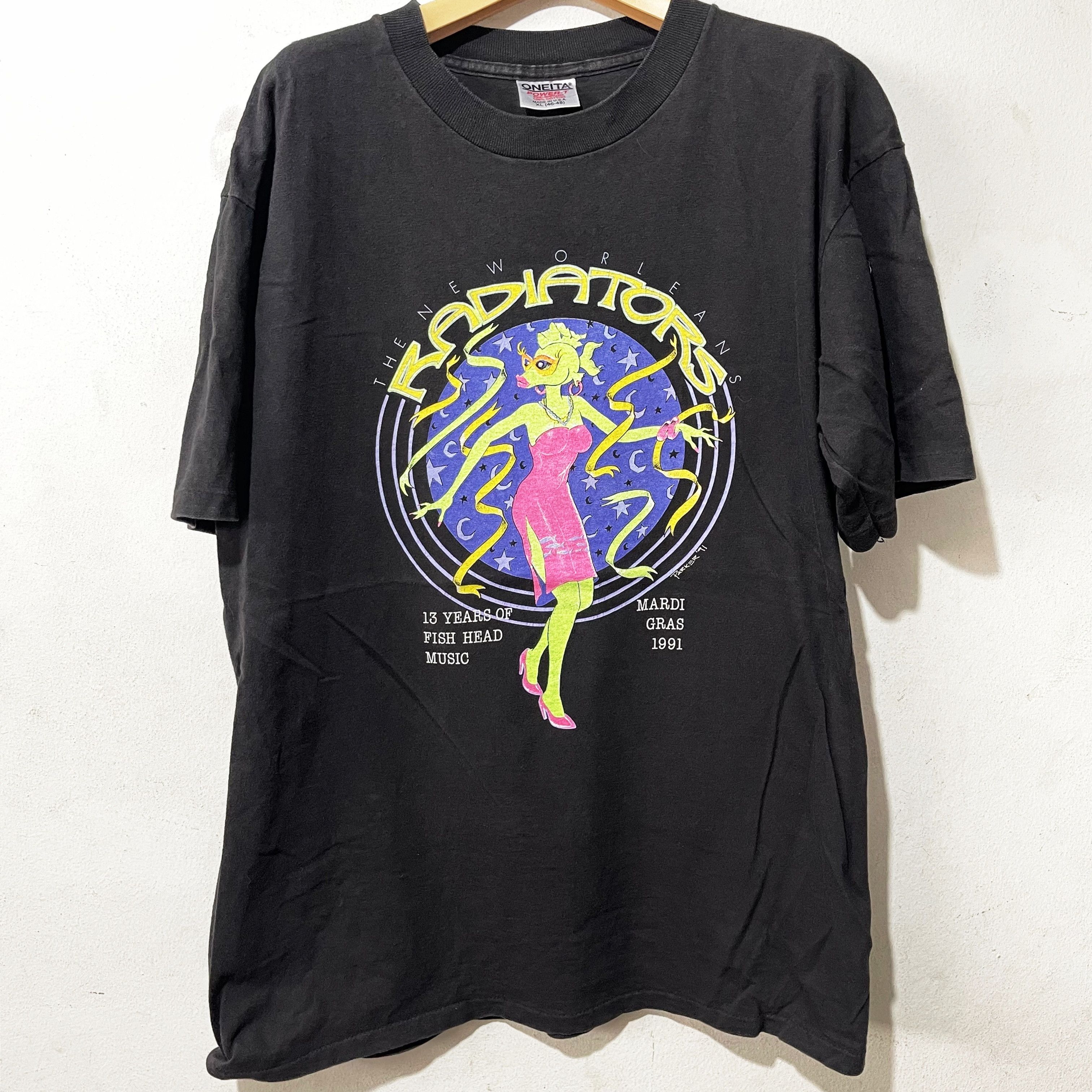 Vintage Vintage 90s Mardi Gras Shirt Size US XL / EU 56 / 4 - 1 Thumbnail