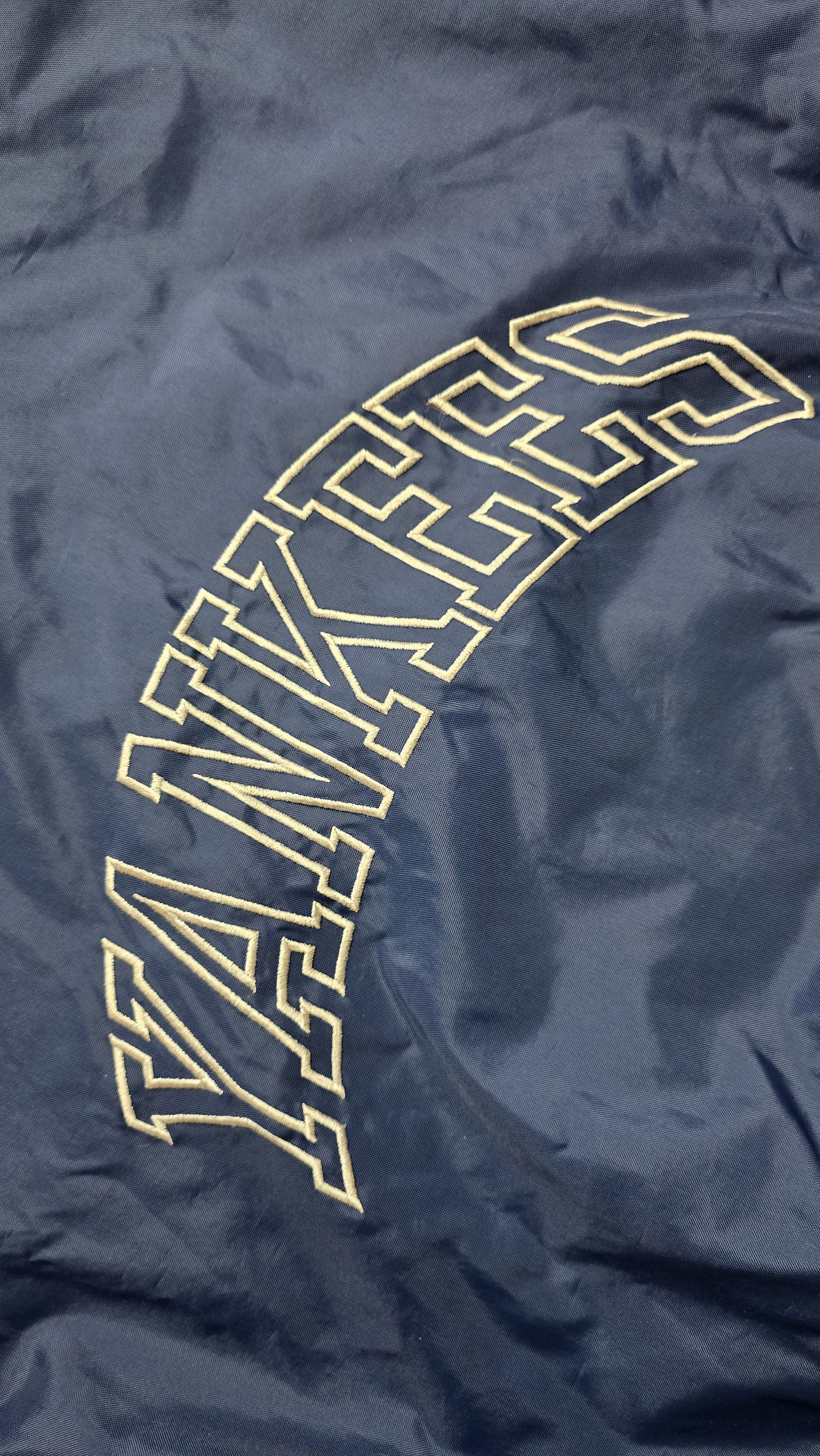 Starter Vintage Starter New York Yankees MLB 1/4 Zip Pullover Jacket Size US L / EU 52-54 / 3 - 7 Thumbnail