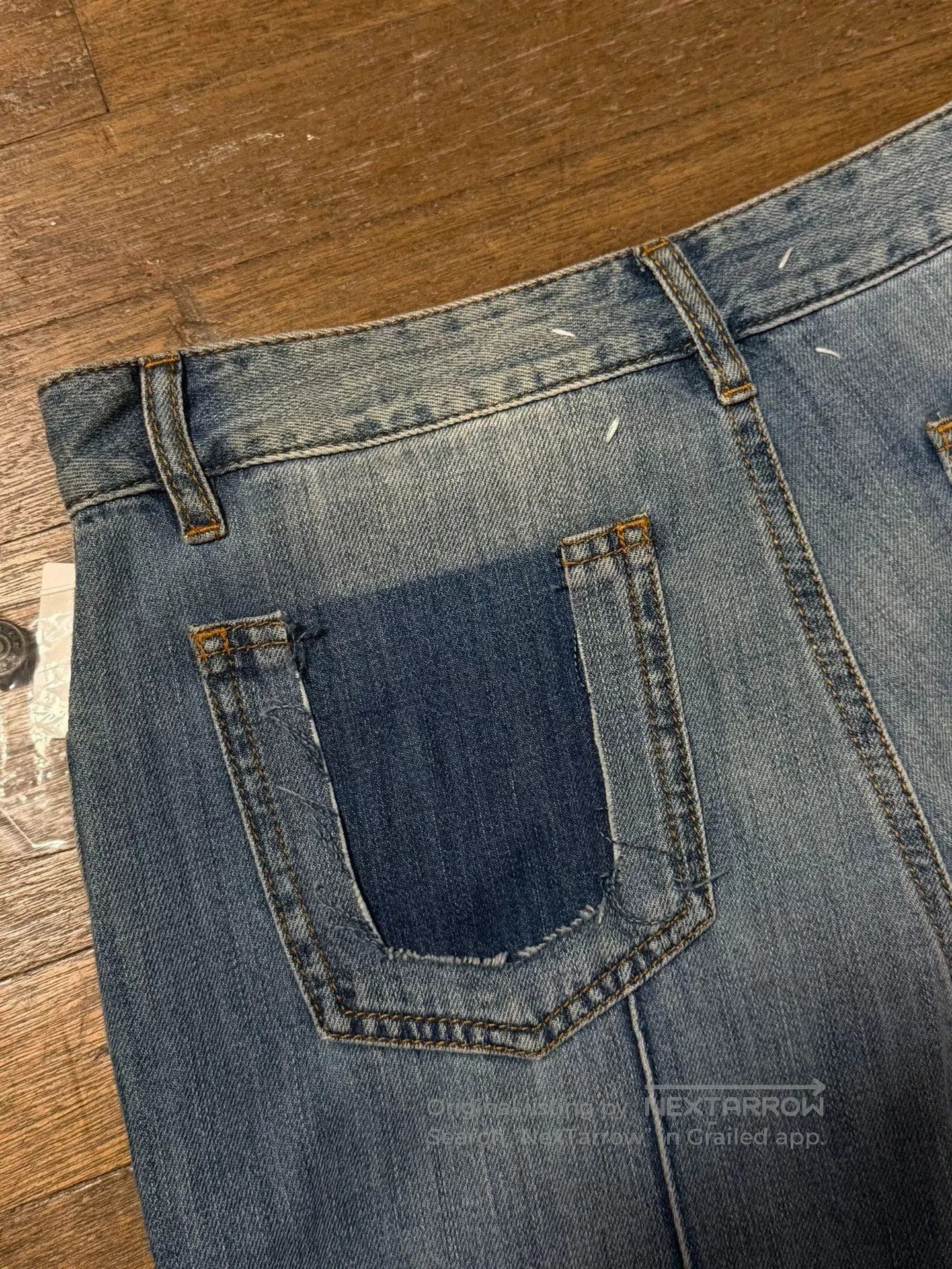 Maison Margiela Maison Margiela Deconstructed Denim Pants. Size US 40 / EU 56 - 1 Thumbnail