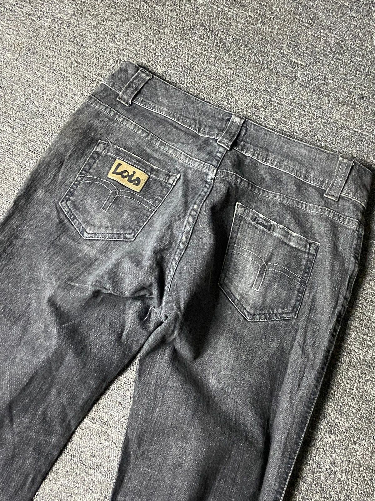 Japanese Brand Vintage LOIS Equip Spec Regular Cut Jeans (161) Size US 31 - 2 Thumbnail
