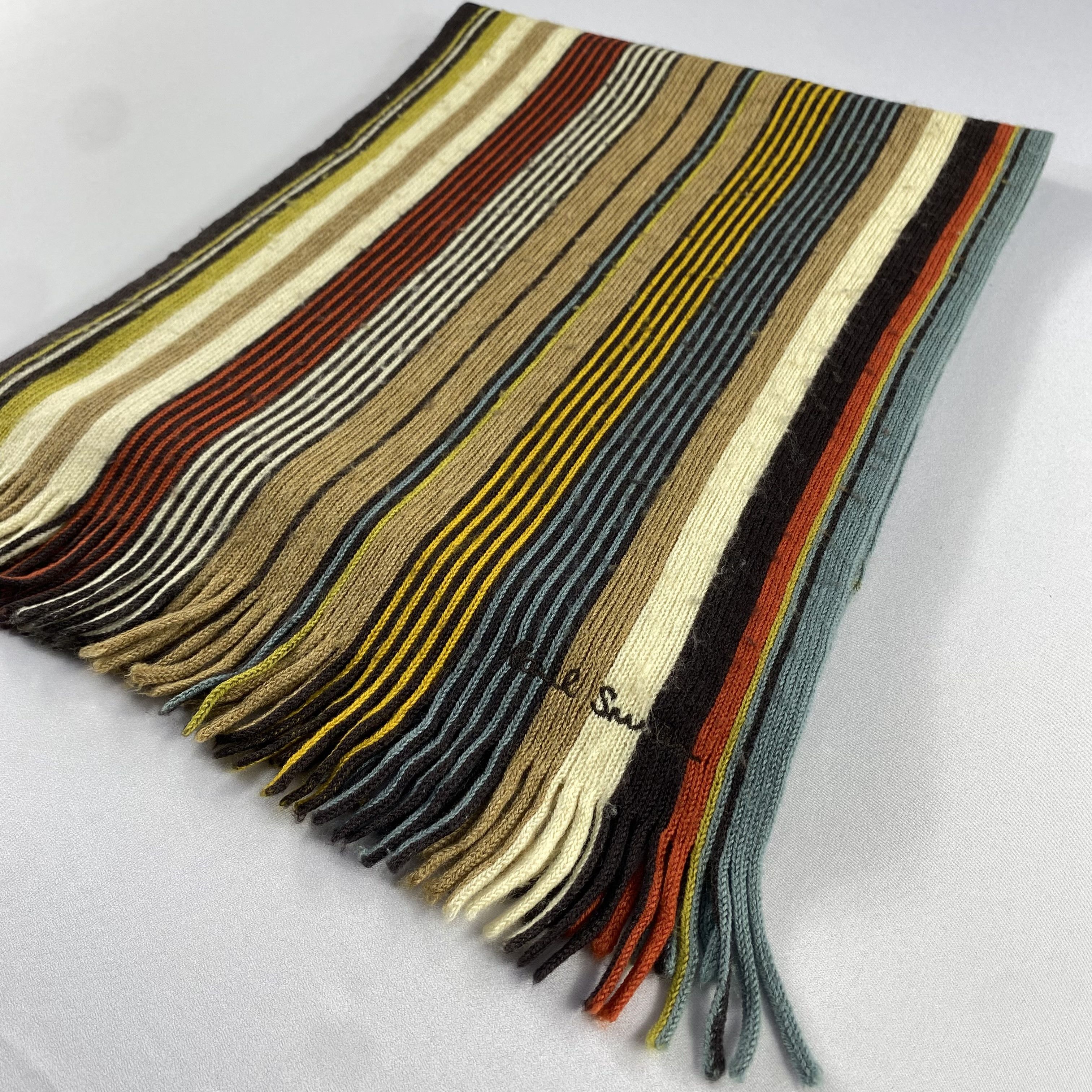 Paul Smith Paul Smith Scarf Neck Wrap Wool Muffler Size ONE SIZE - 4 Thumbnail