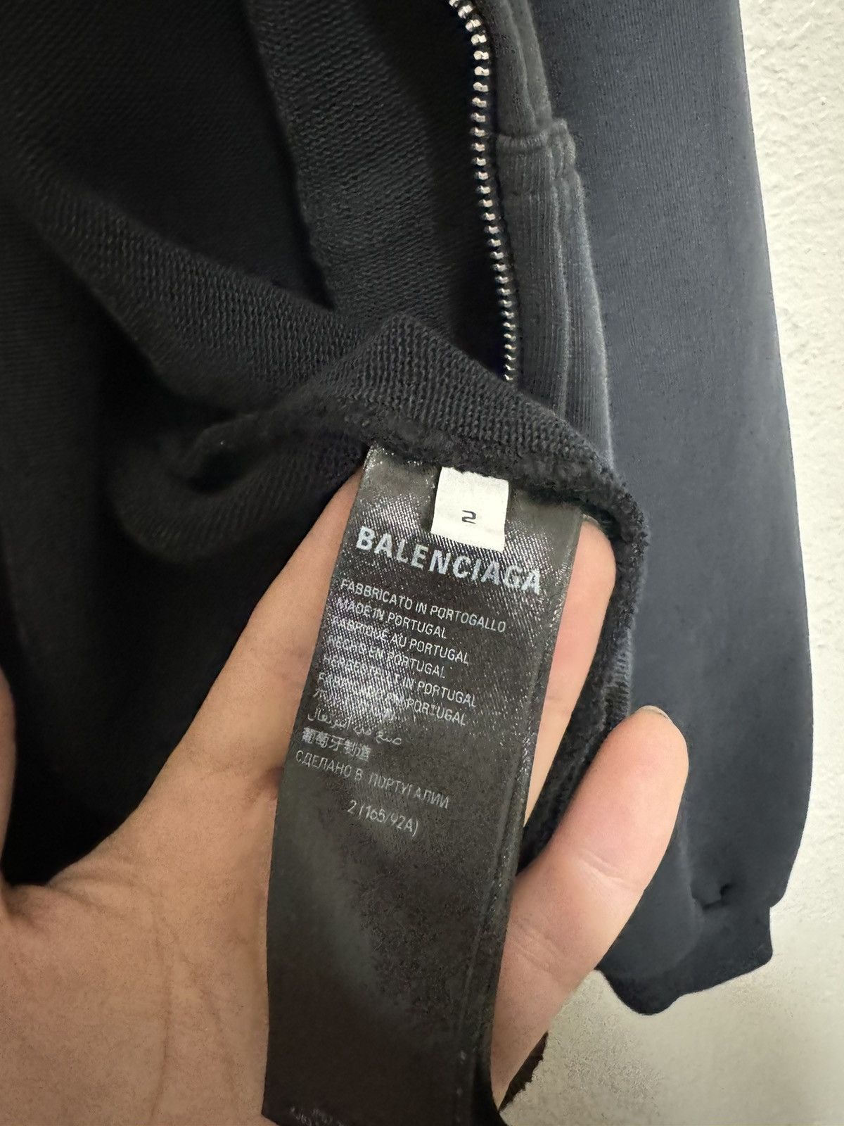 Balenciaga Balenciaga Unity Incognito Hoodie Size US M / EU 48-50 / 2 - 7 Thumbnail