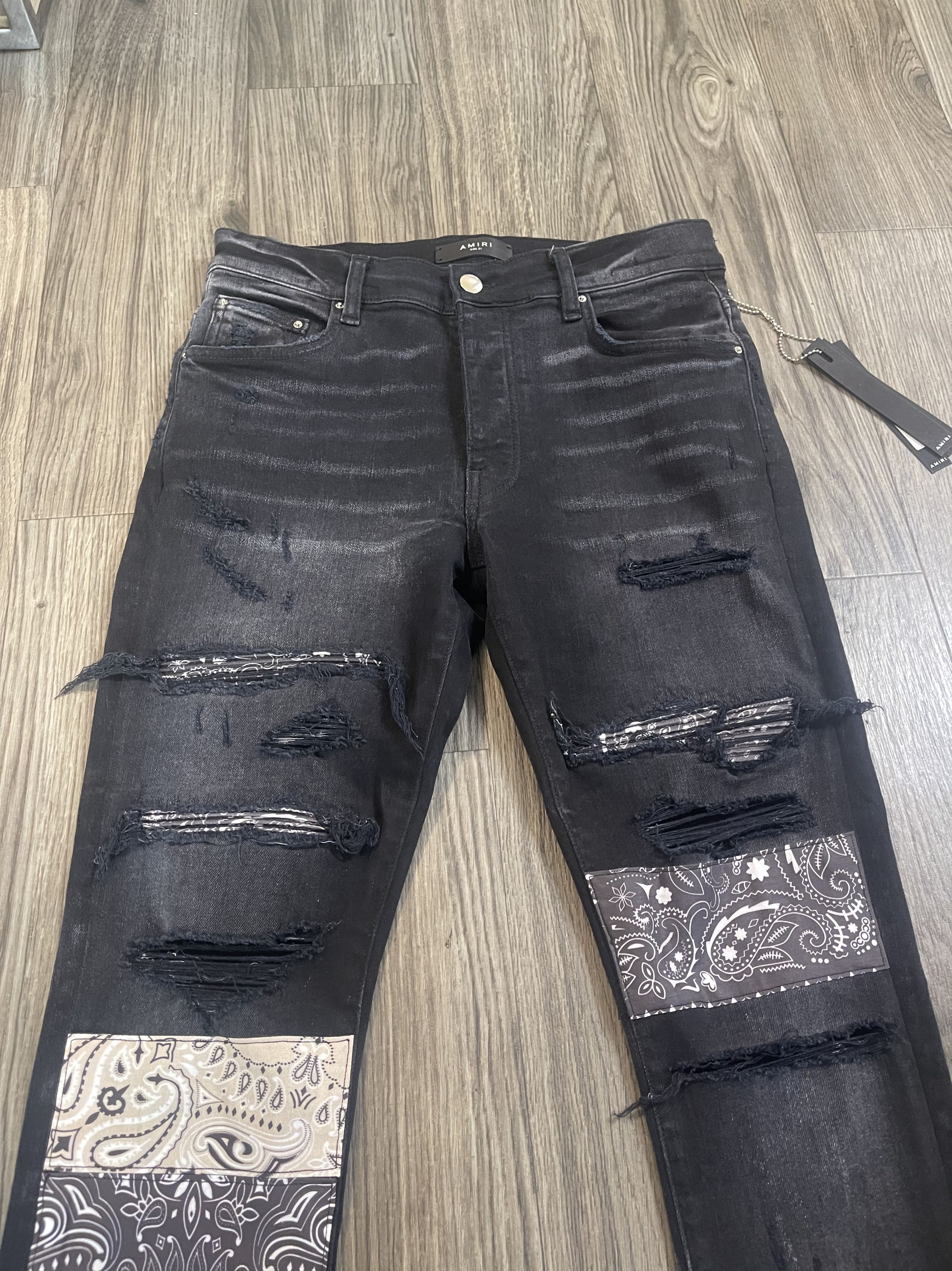 Amiri Amiri jeans bandana vintage Size US 31 - 2 Thumbnail