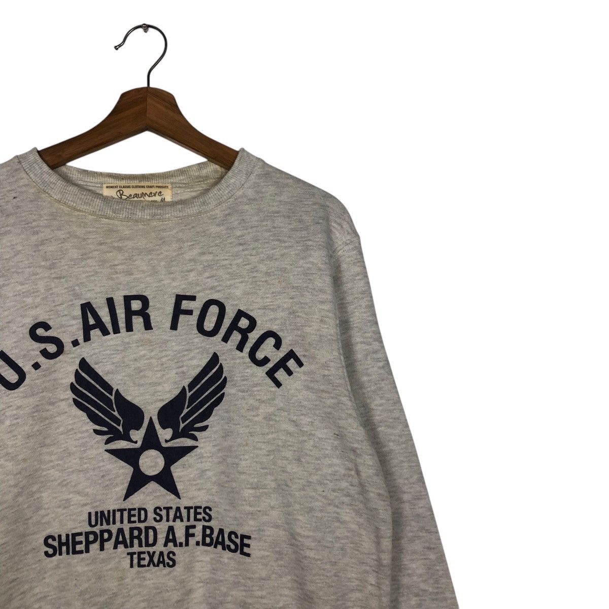 Japanese Brand 📌Vintage Sweatshirt U.S Air Force Big Logo Spell Out Size US M / EU 48-50 / 2 - 7 Thumbnail