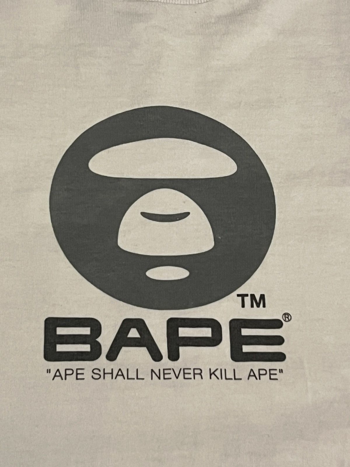 Bape RARE Vintage Archive 90s Bape Graphic White Tee Size US L / EU 52-54 / 3 - 3 Thumbnail