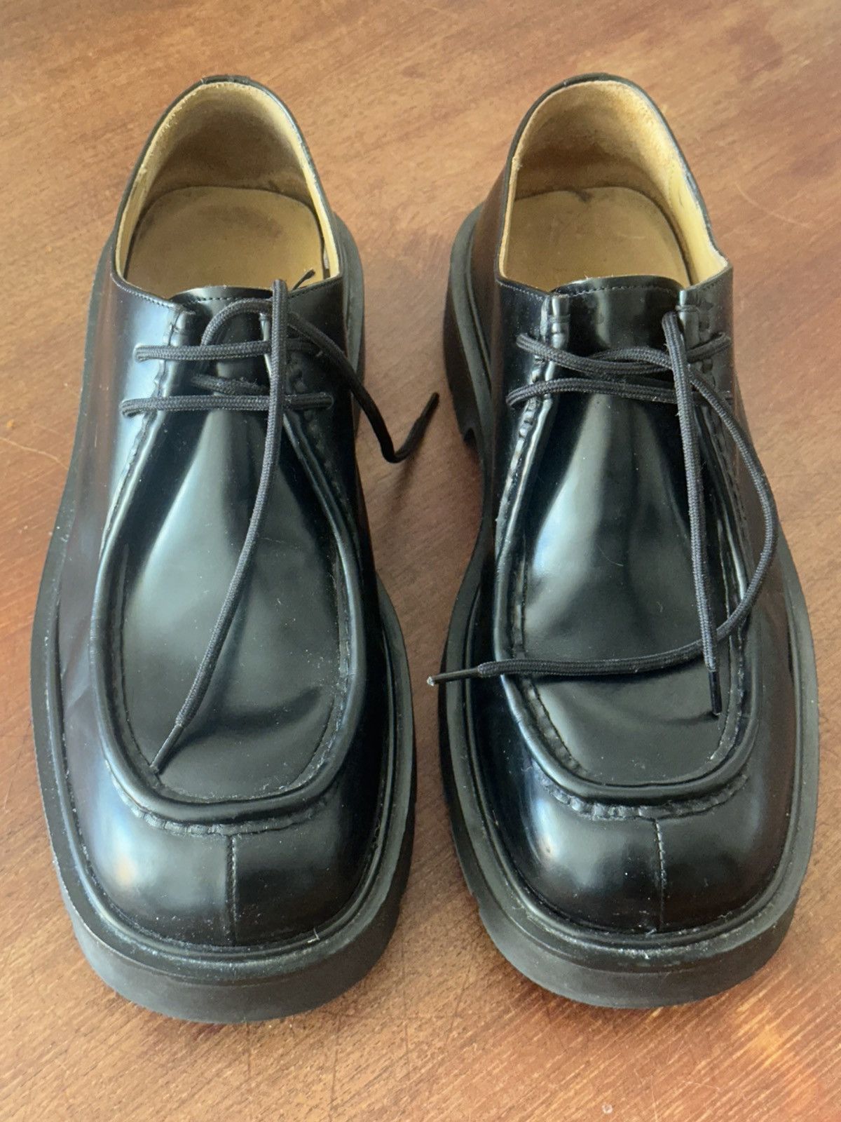 Sandro Sandro patent leather derby shoes, EU 45 Size US 12 / EU 45 - 1 Thumbnail