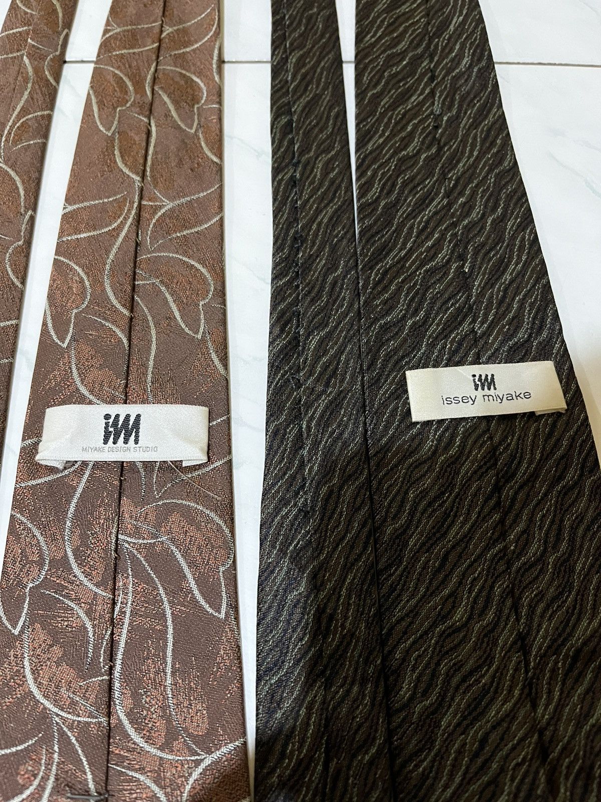 Issey Miyake 🔥Vintage Issey Miyake Ties Size ONE SIZE - 4 Thumbnail