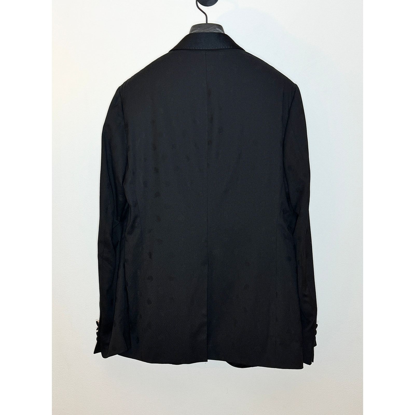 Lanvin Lanvin NWT Full Black Wool Tuxedo Size 48R - 2 Thumbnail