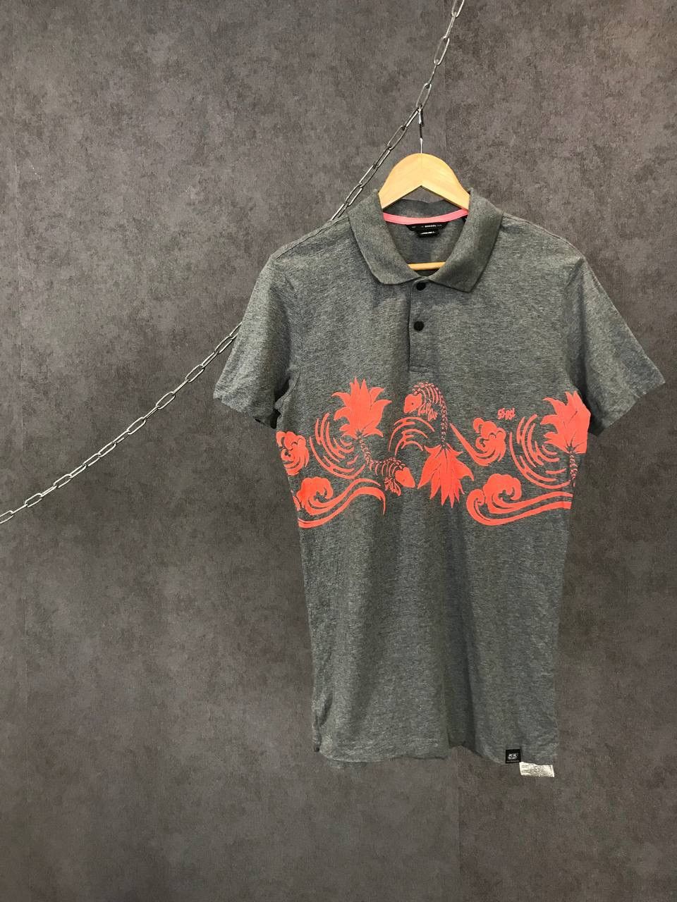 Diesel Diesel designer art polo tee Size US M / EU 48-50 / 2 - 1 Thumbnail