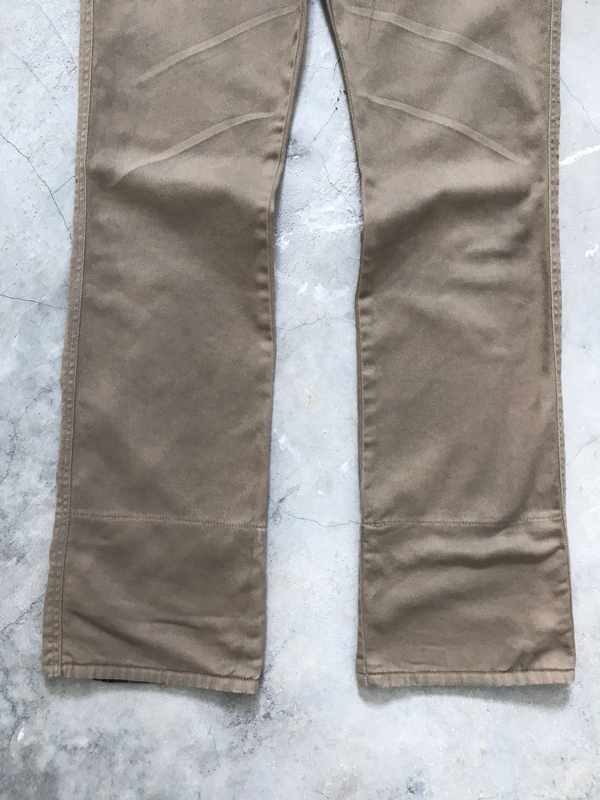 Japanese Brand CavariA Japan Dirty Distressed Flared Pants Size US 31 - 7 Thumbnail