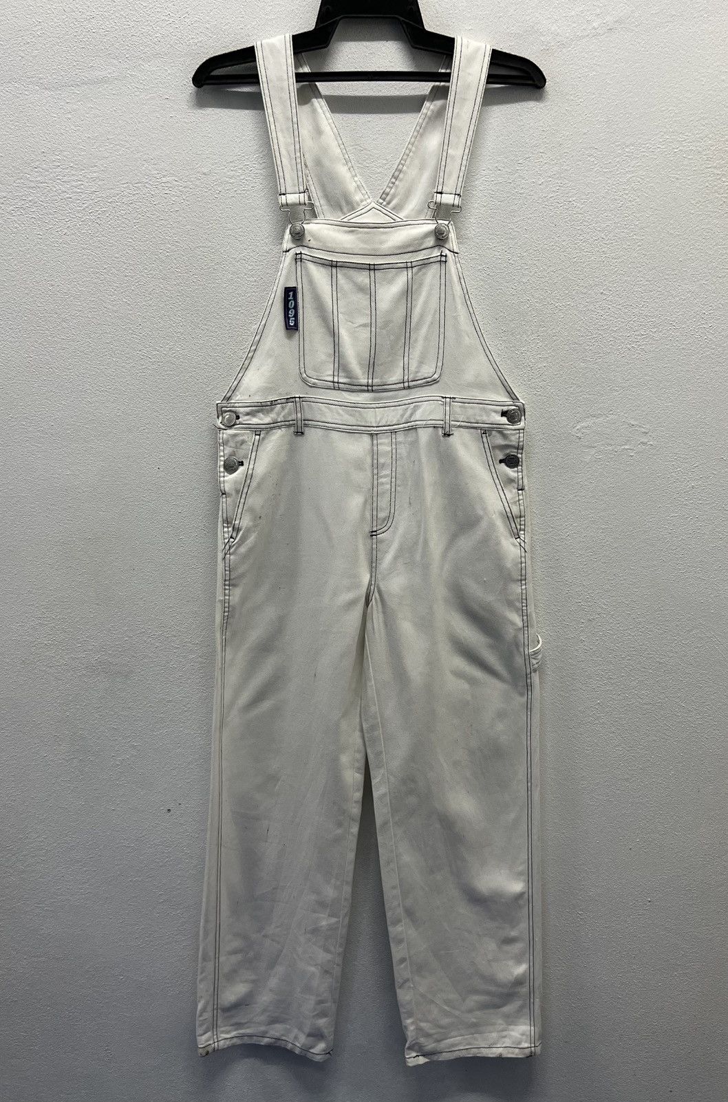 Other VINTAGE 1095 WHITE OVERALLS Size US 34 / EU 50 - 1 Thumbnail