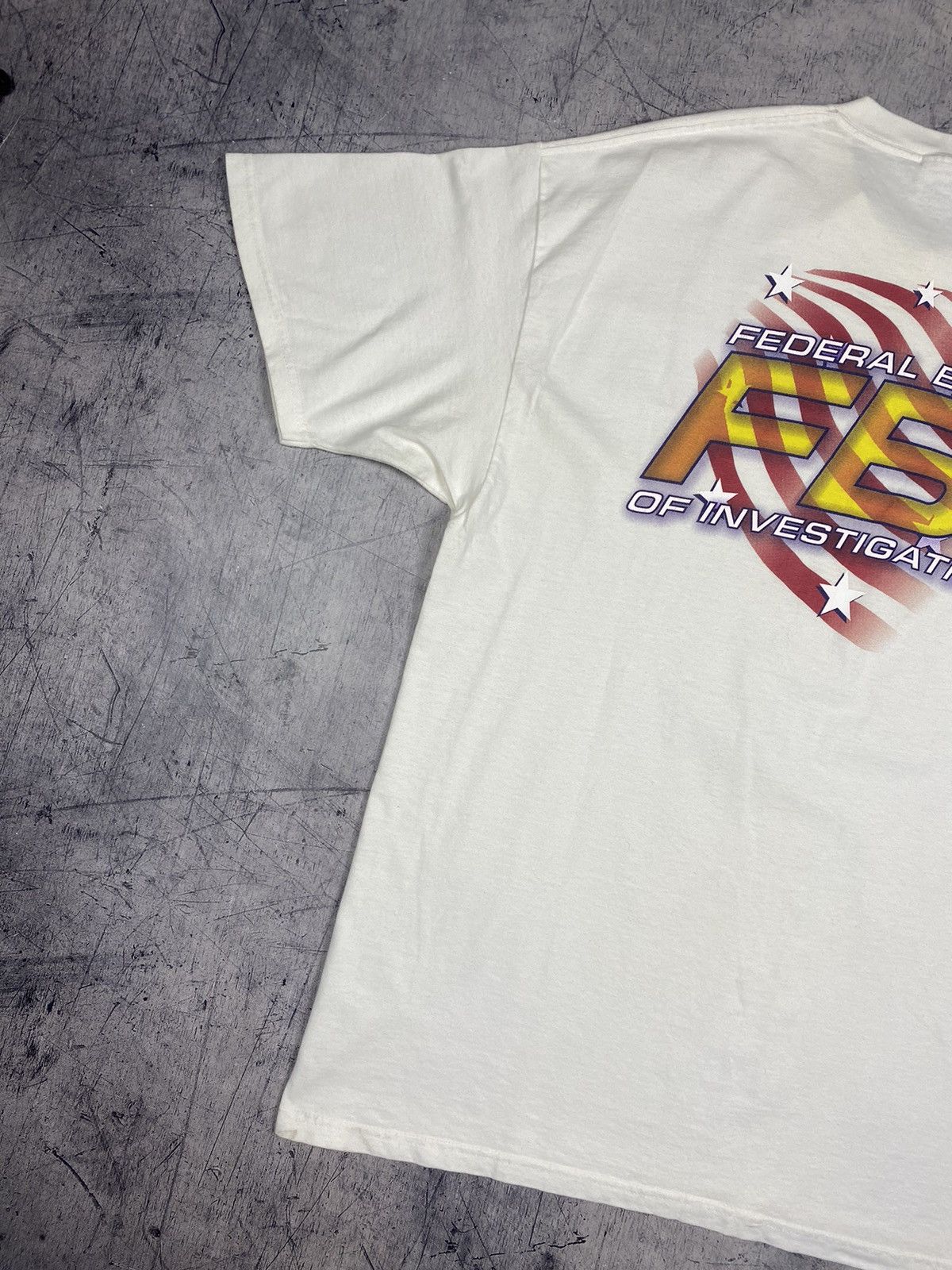 Vintage 1990s FBI Federal Bureau Investigation USA Tee