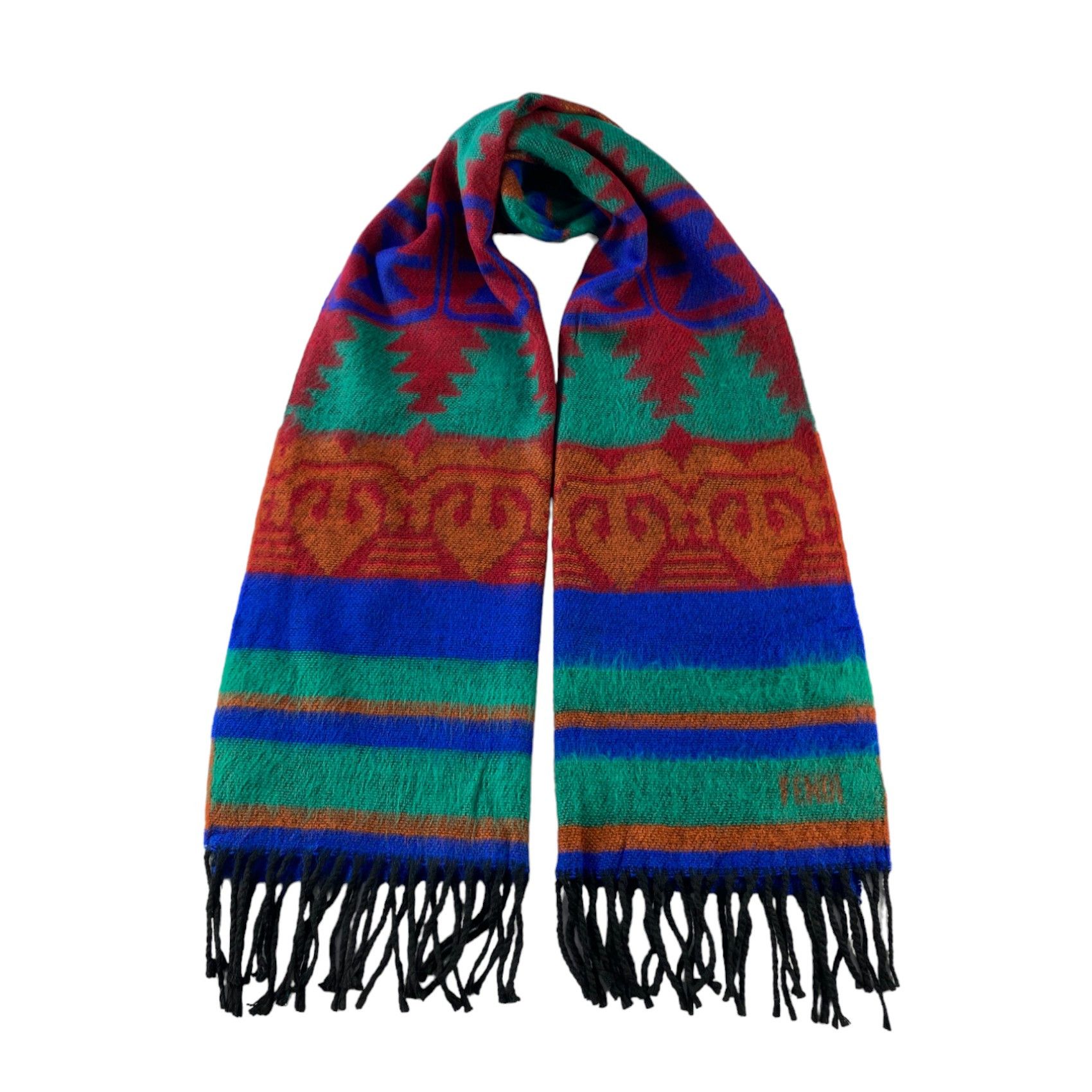Fendi × Vintage Fendi Scarf / Muffler / Neckwear - WW1741 Size ONE SIZE - 1 Thumbnail