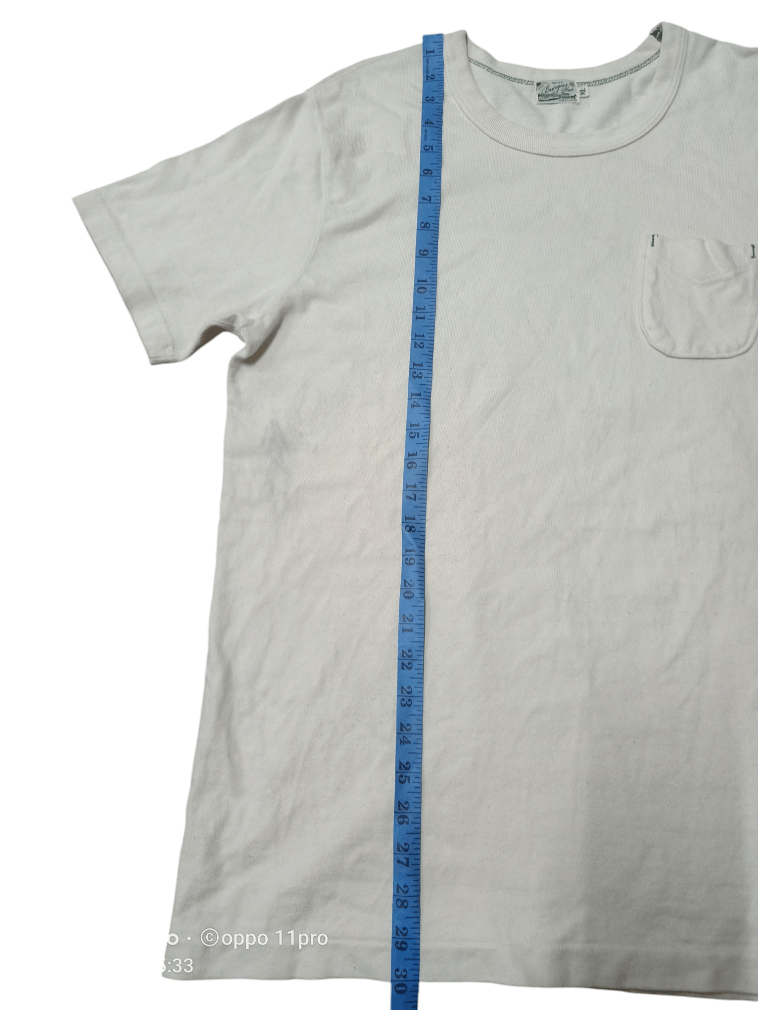 Burgus Plus × Japanese Brand Burgus Plus Poket Front Tee Shirt Size US XL / EU 56 / 4 - 4 Thumbnail