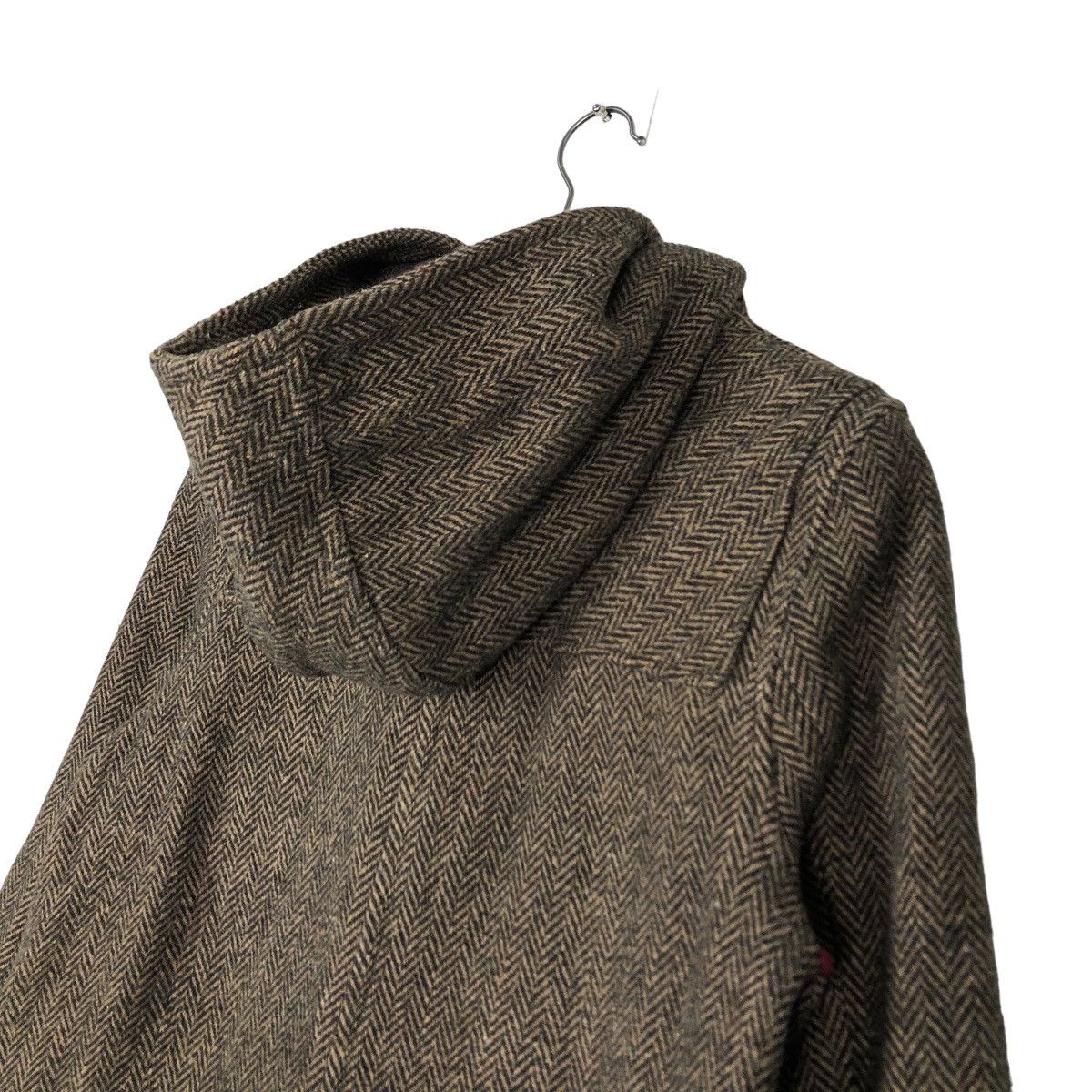Harris Tweed 📌VINTAGE LONG JACKET WOOL HARRIS TWEED Size US M / EU 48-50 / 2 - 6 Thumbnail