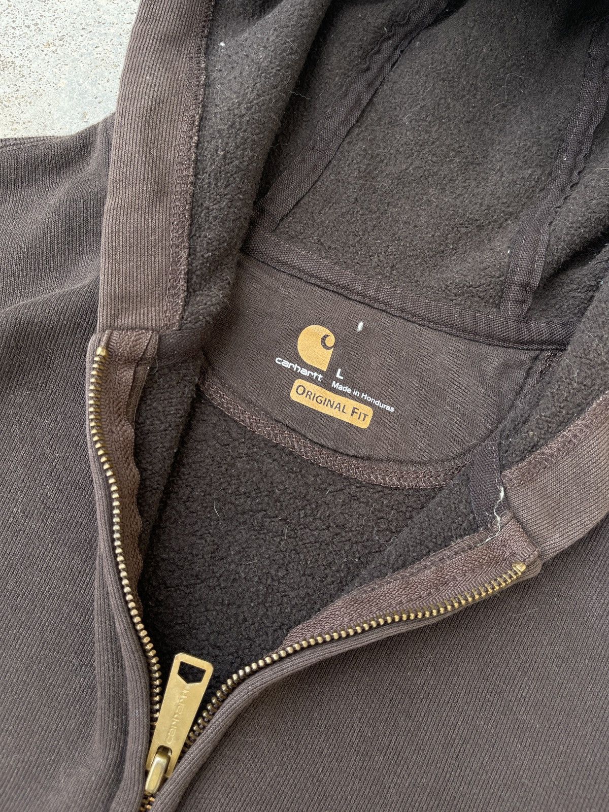 Carhartt × Vintage Distressed Carhartt Full-zipper Hoodie Size US XXL / EU 58 / 5 - 13 Thumbnail