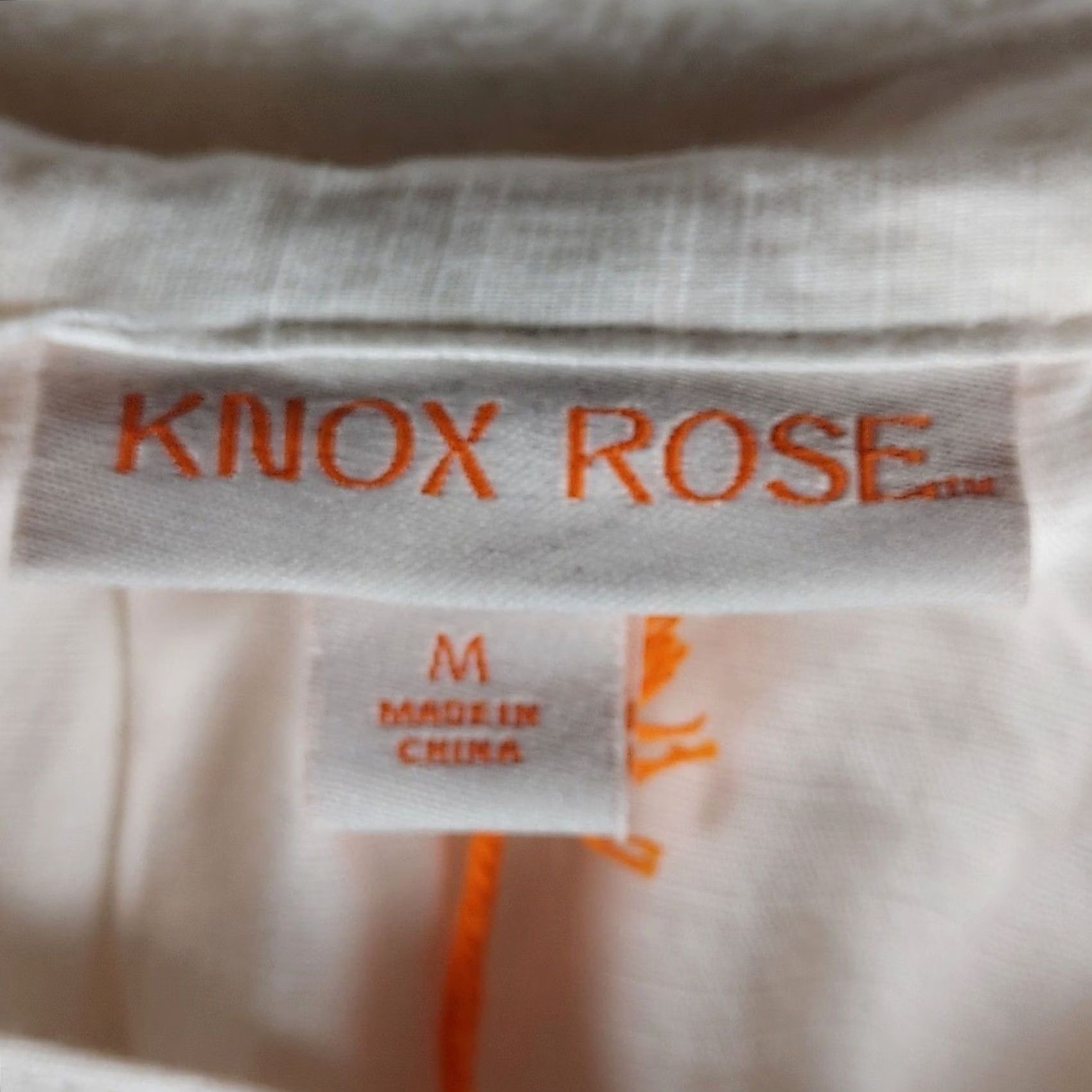Vintage Knox Rose Blouse Tunic Women’s Ivory Embroidered Long Sleeve M NP 86485946 NWT Rayon Hippe Casual Slfe Size M / US 6-8 / IT 42-44 - 4 Thumbnail