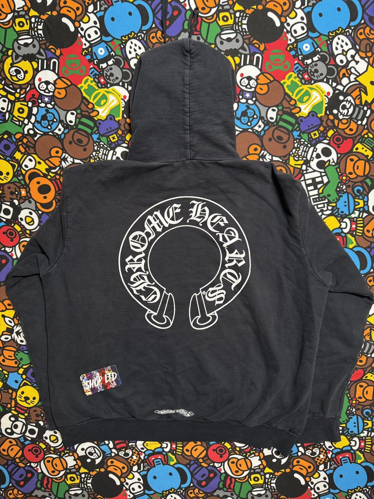 Chrome Hearts Chrome Hearts Floral Horseshoe Logo Pullover Hoodie Size US L / EU 52-54 / 3 - 12 Thumbnail