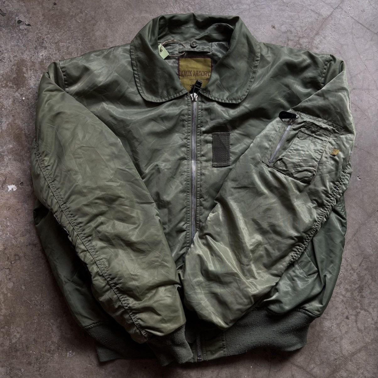 Alpha Industries Flight bomber jacket Knox armory by alpha industries Size US L / EU 52-54 / 3 - 4 Thumbnail