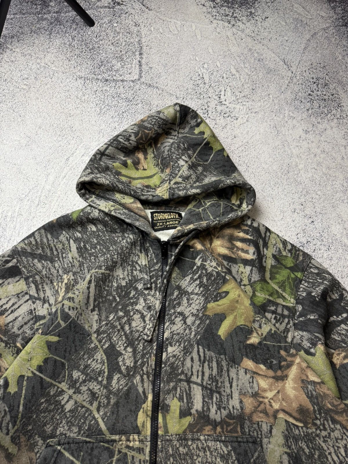 Carhartt Crazy Vintage Y2K Realtree Camo Zip Hoodie Carhartt Style Size US XXL / EU 58 / 5 - 10 Thumbnail