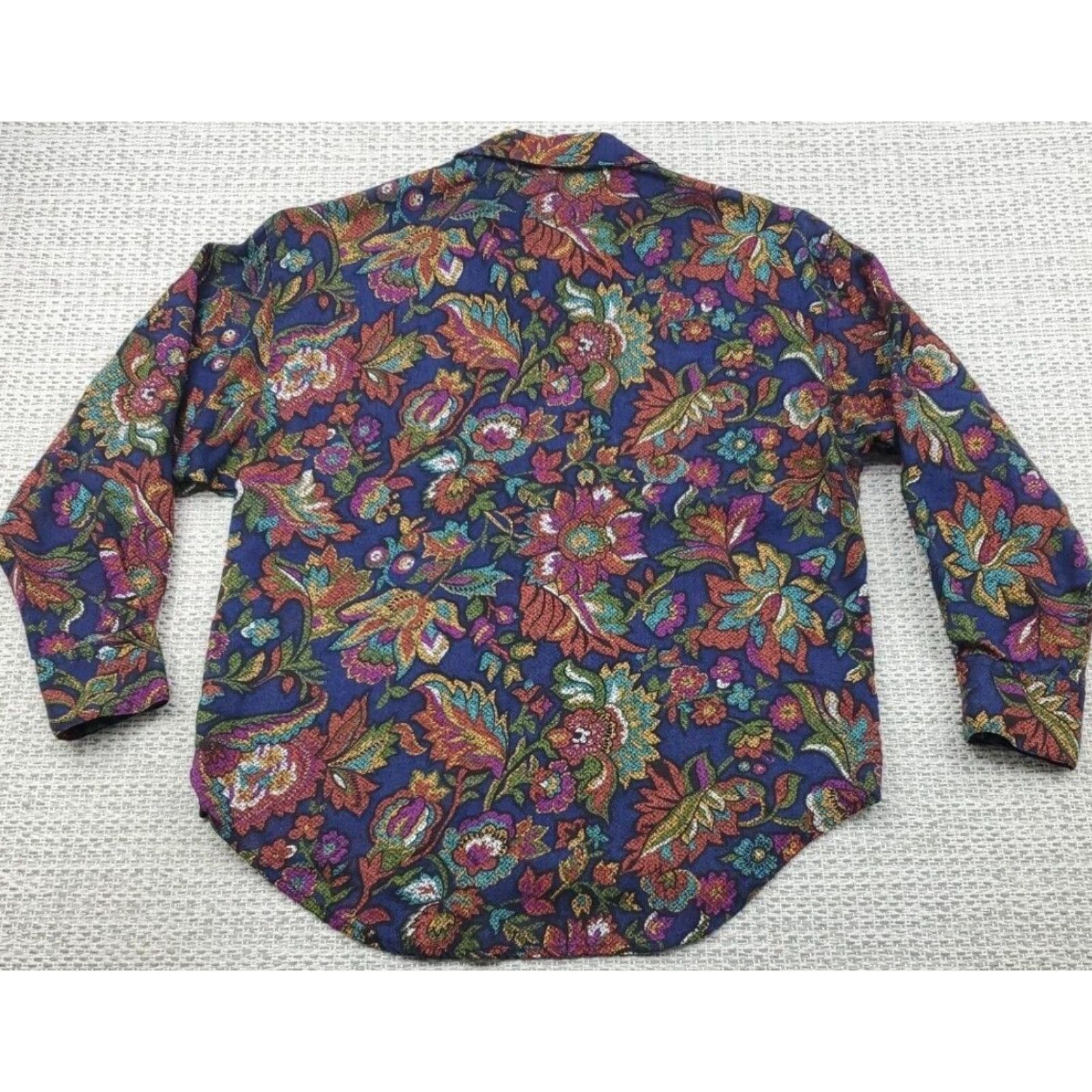 Guess VINTAGE Guess by Georges Marciano Long Sleeve Button Up Womens Sz S 80s 90s USA Made Size S / US 4 / IT 40 - 7 Thumbnail