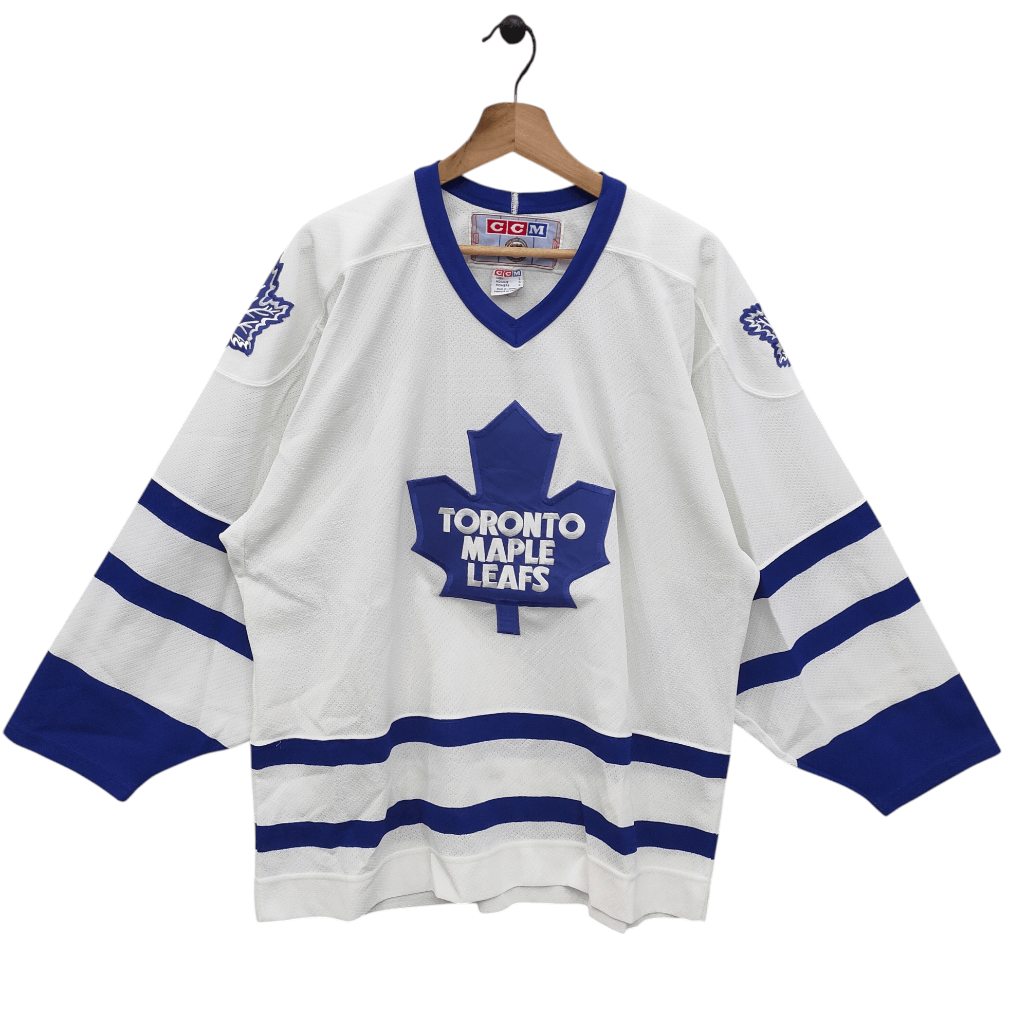 Ccm × Vintage Toronto Maple Leafs Jersey Large Vintage CCM NHL Size US L / EU 52-54 / 3 - 1 Thumbnail
